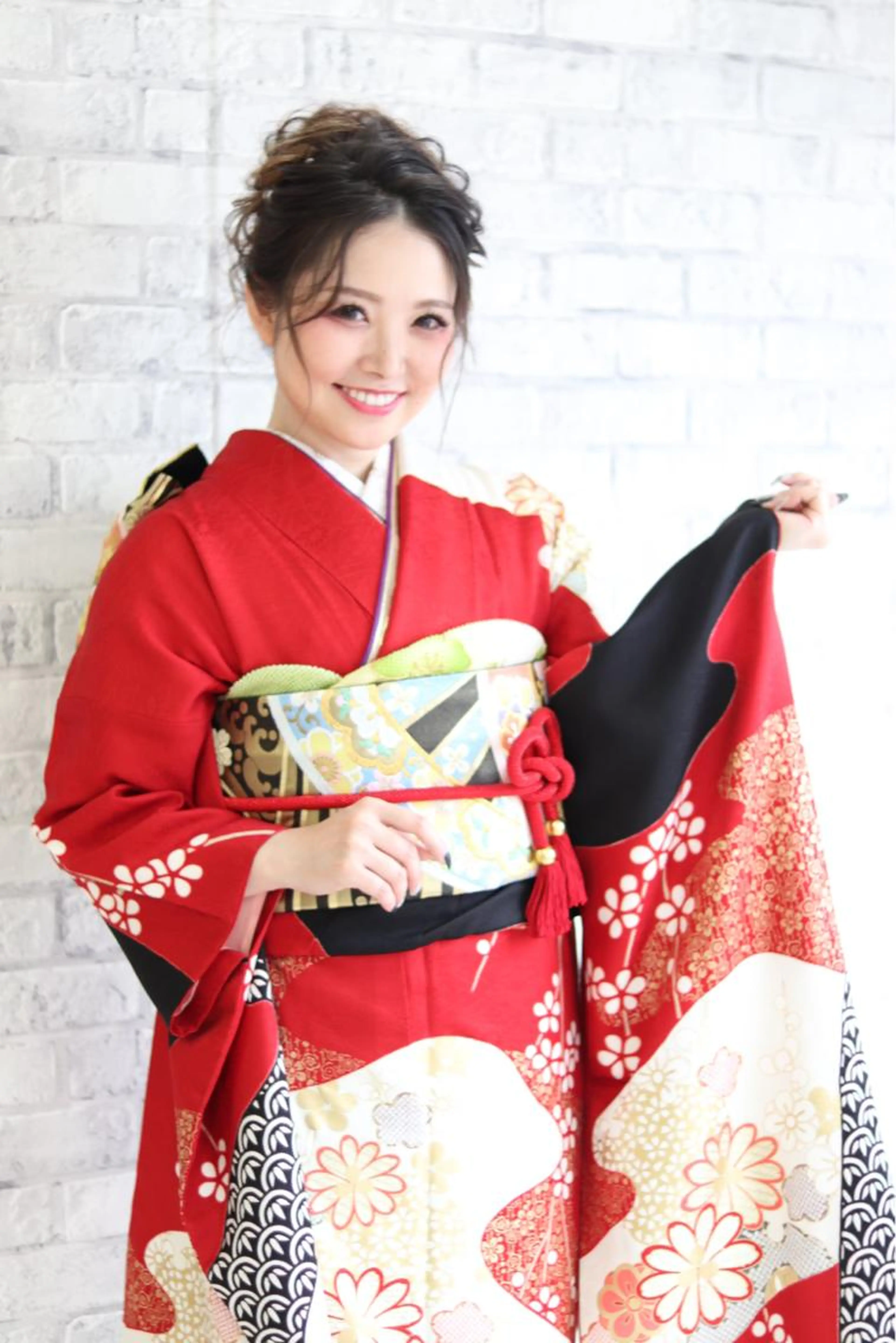 振袖着付け+ヘアセット《着付けのみ14300円》の写真