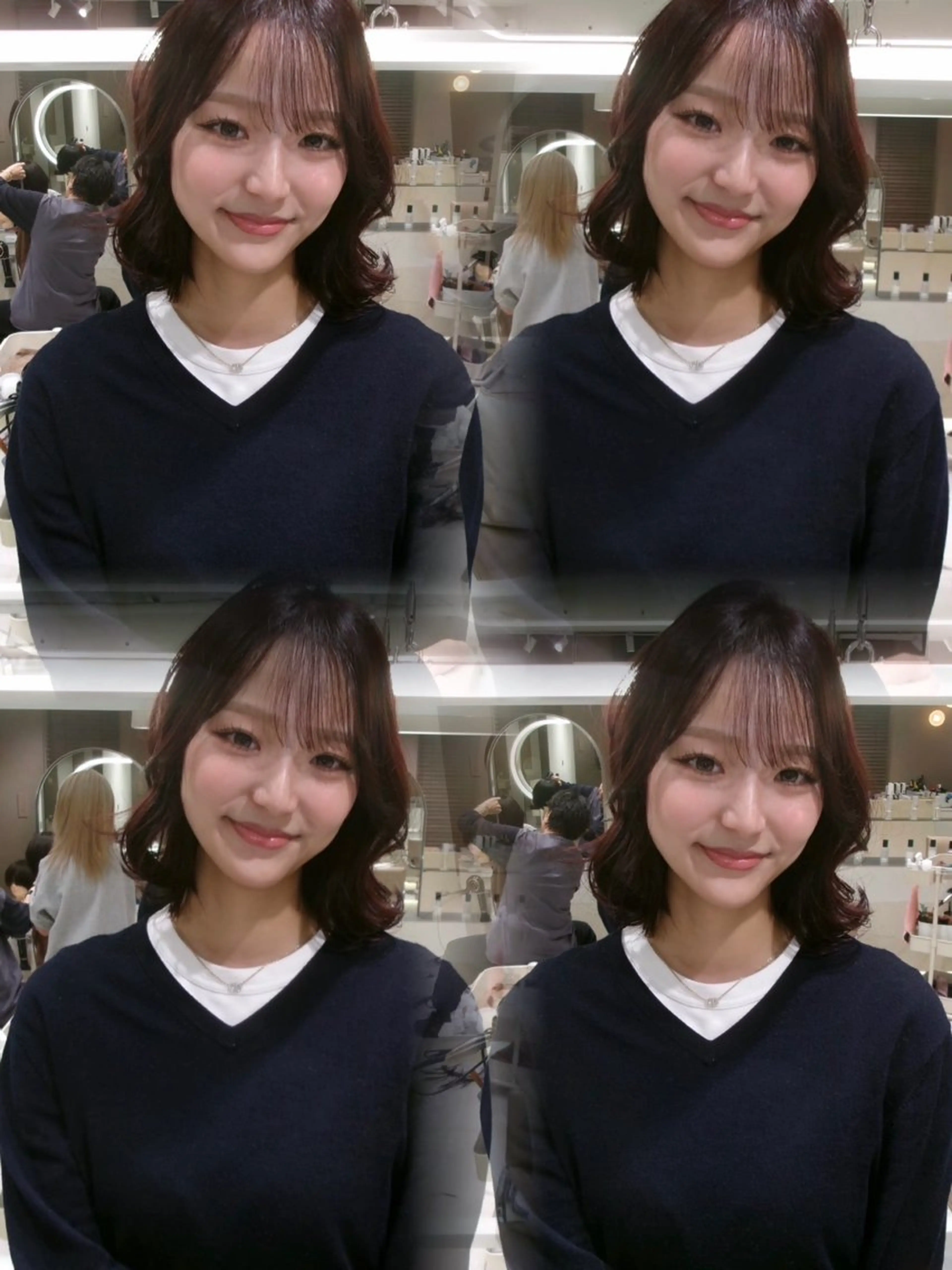 ミディアム カラー 乃天 ﾉｱのヘアスタイル