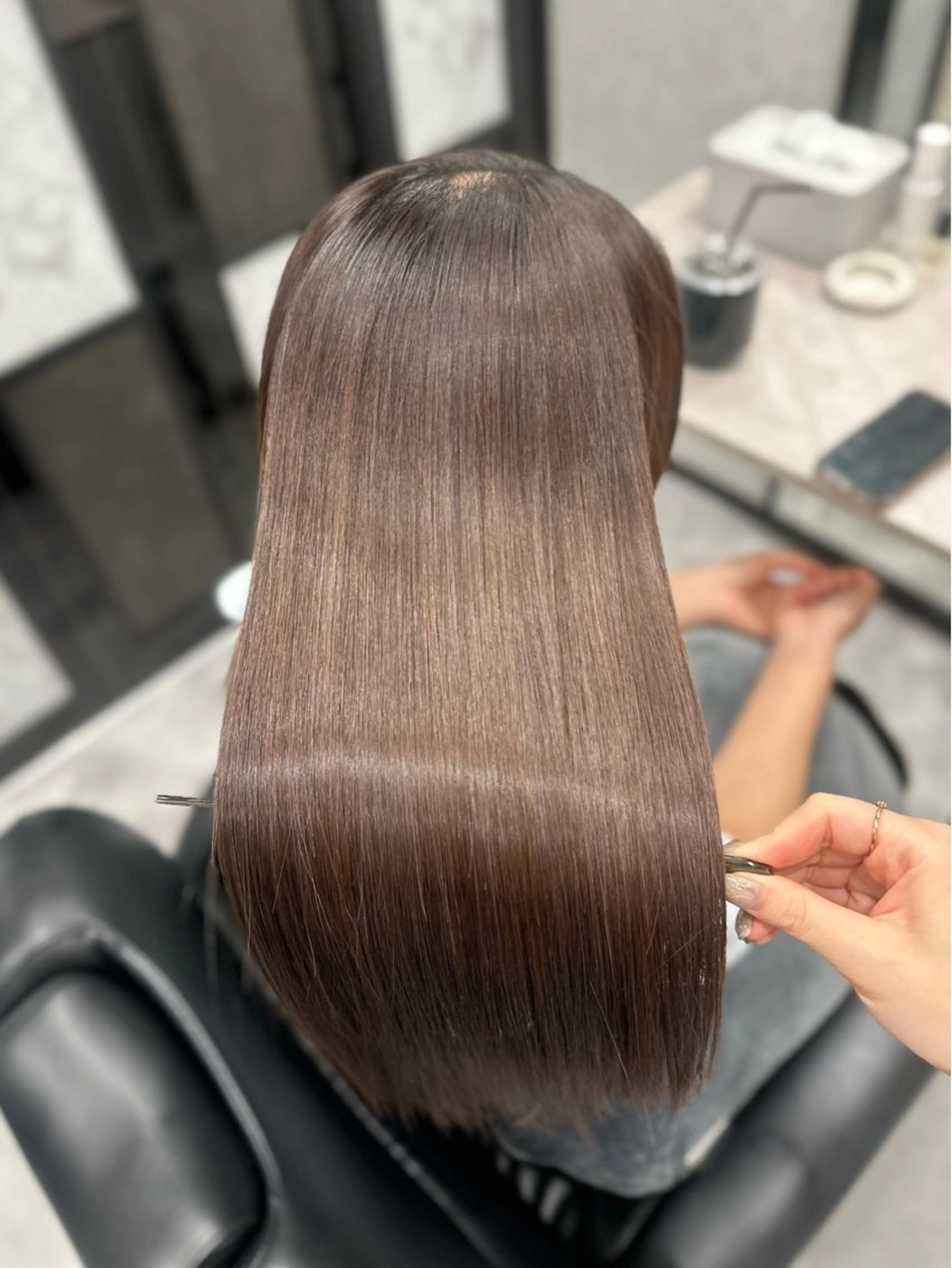 ロング カット ヘアカラー トリートメント 近藤千翔🩵 髪質改善Periodのエステ・リラクイメージ