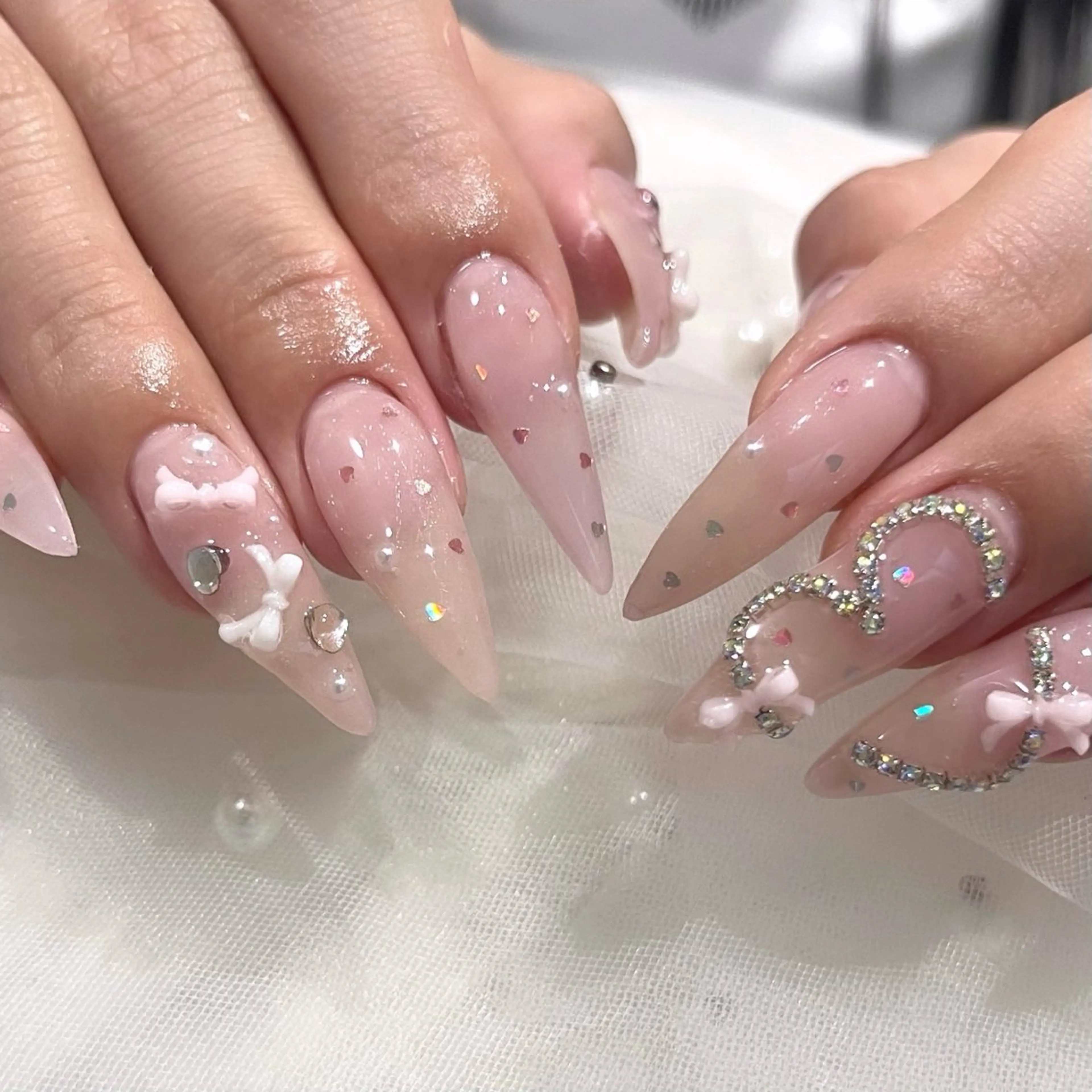 ネイル ハンドネイル 🧁fein. nana🩵のネイルデザイン