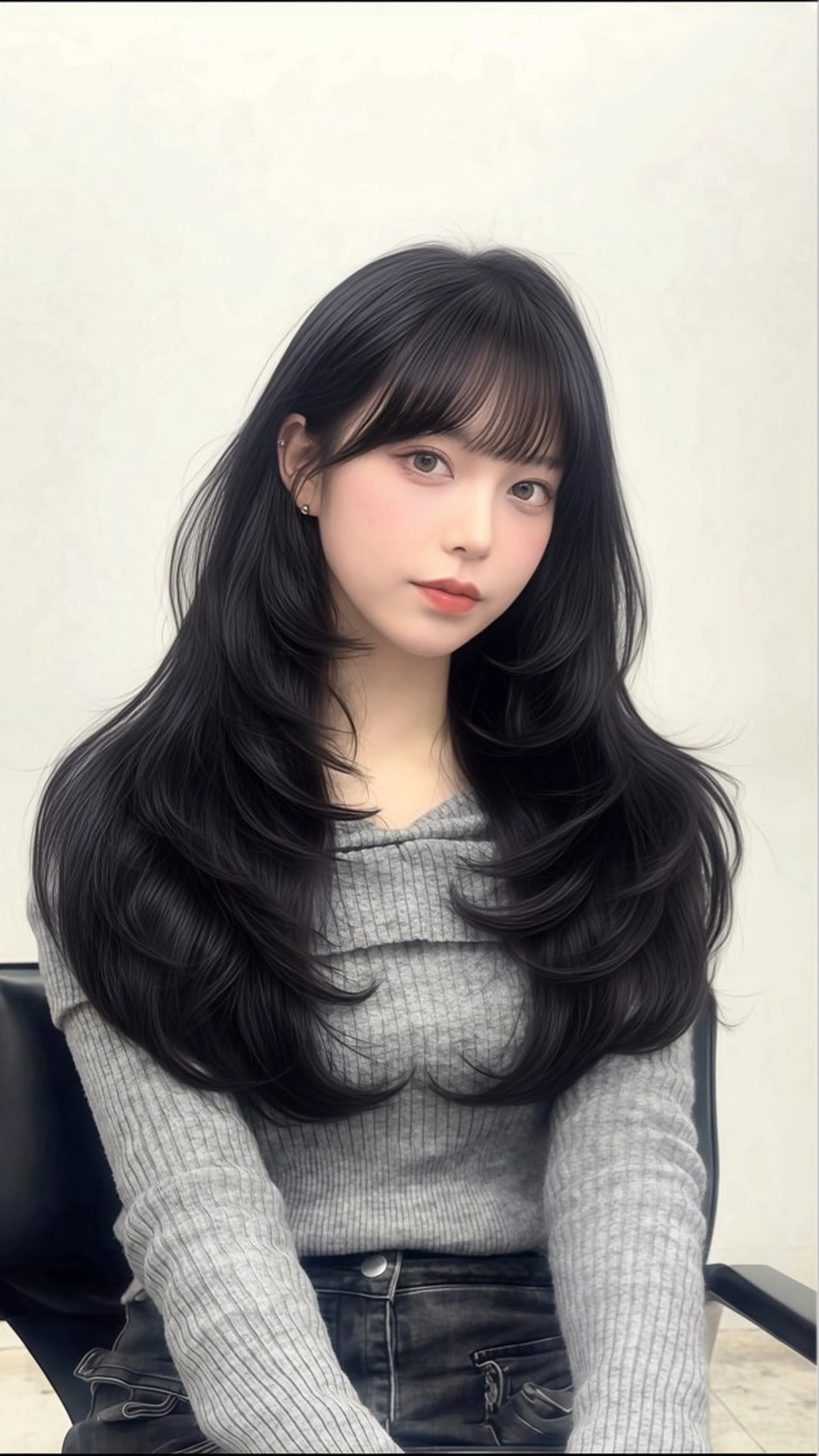 ロング カラー 🎀 うる艶透明感 カラー / 錦糸町のヘアスタイル