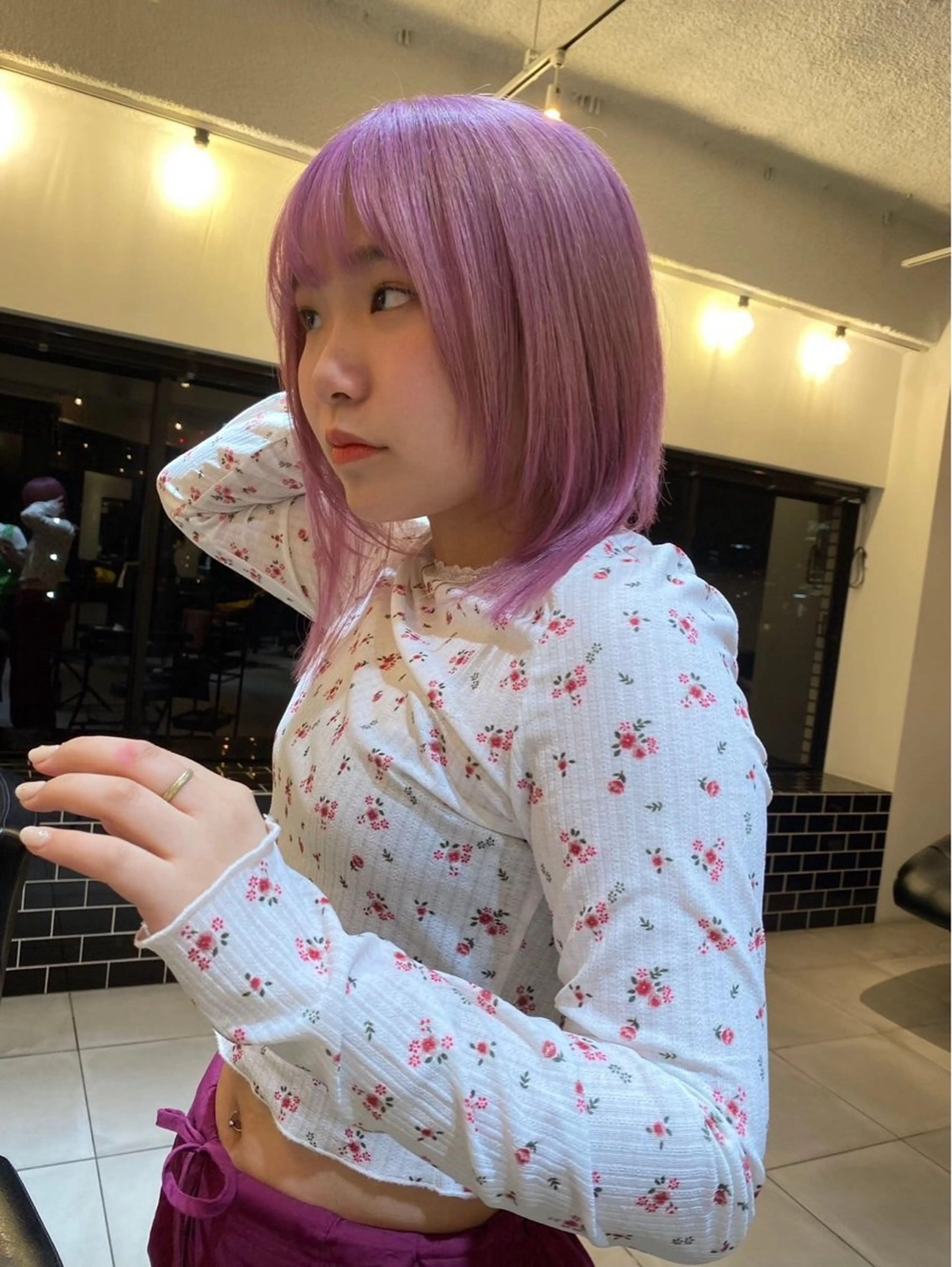 ミディアム カラー ヘアカラー ダブルカラー/ 艶カラー／こうきのヘアスタイル