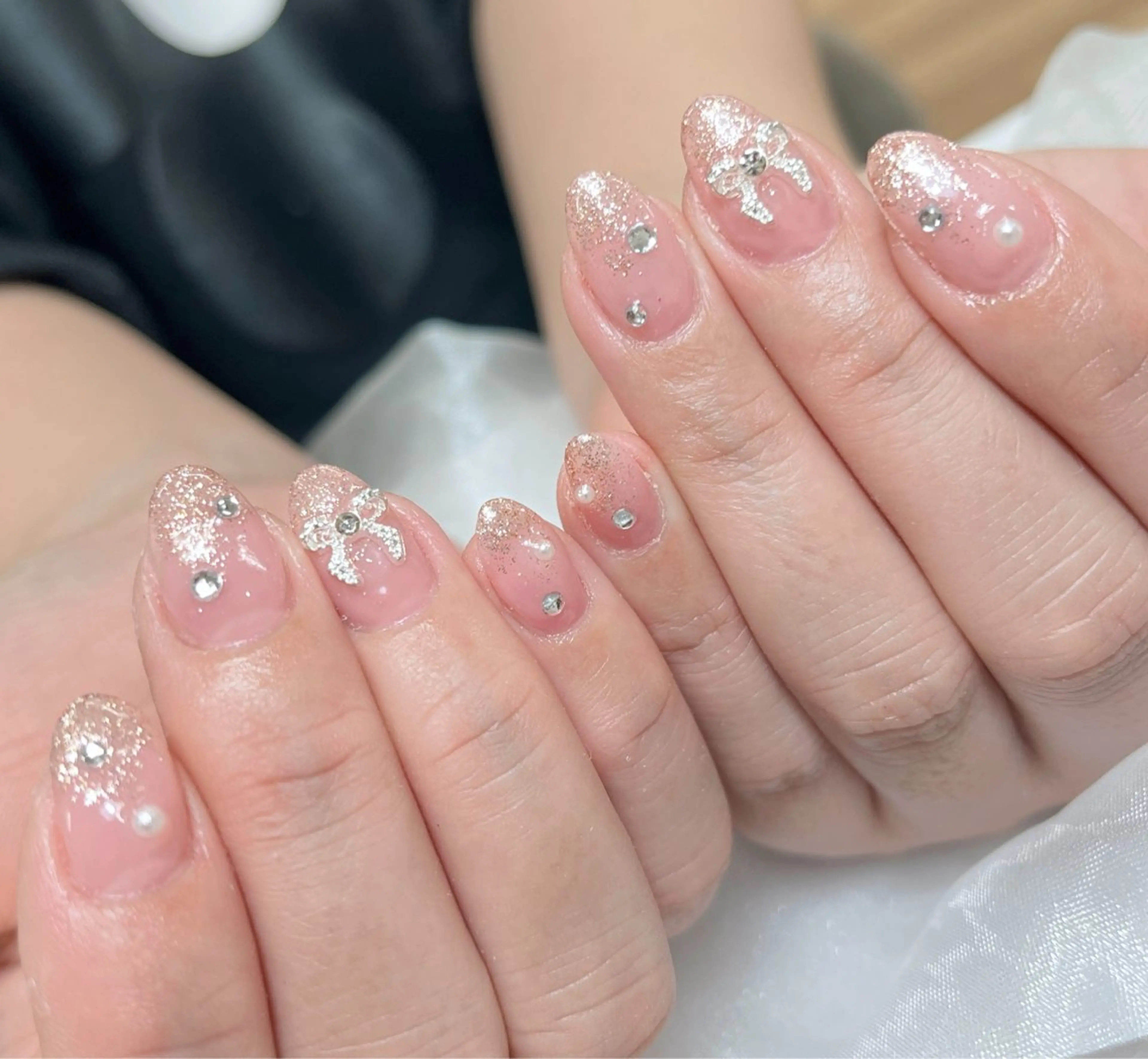 ネイル candy nail 韓国風ワンホンネイルのネイルデザイン