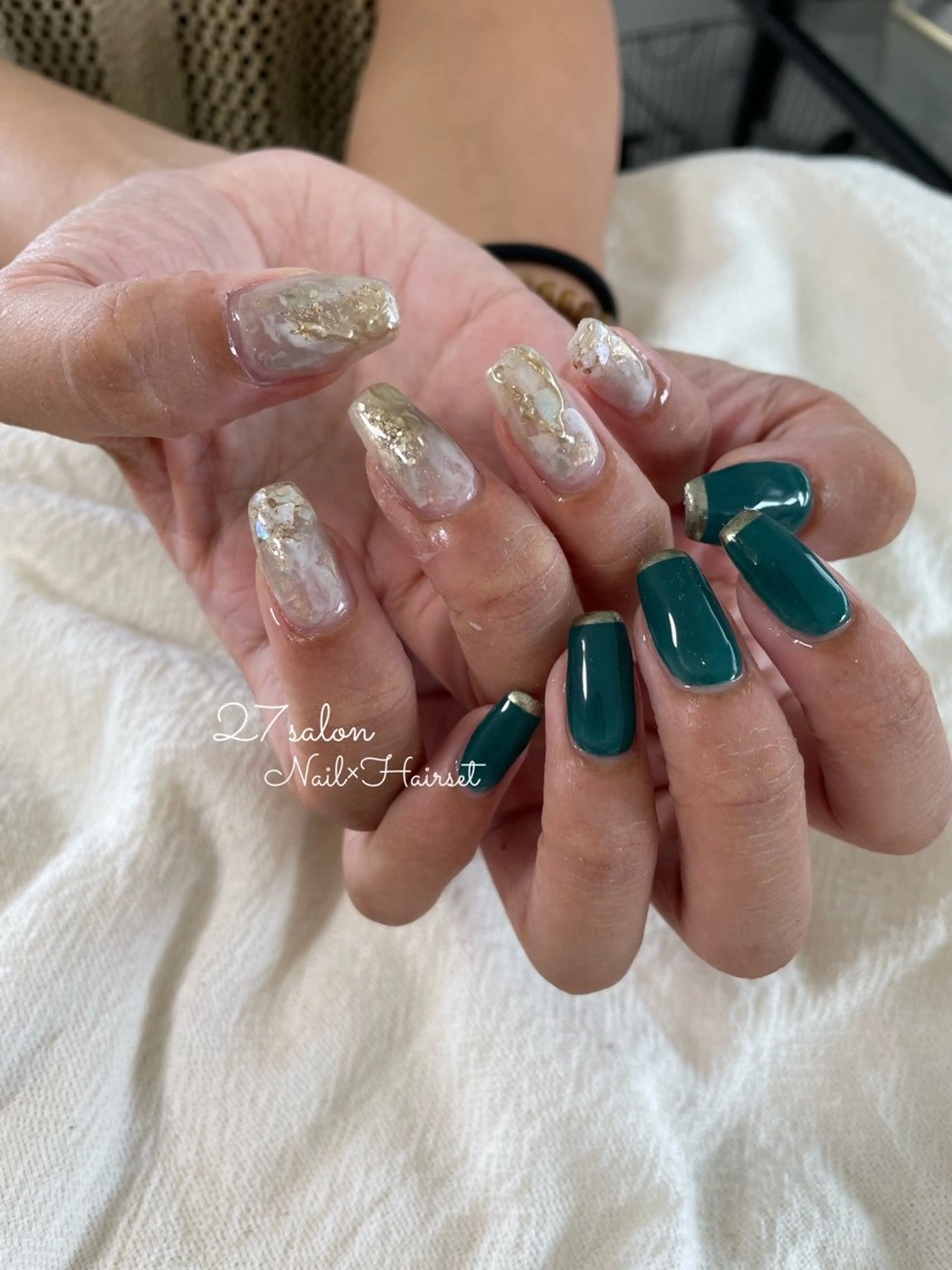 ネイル ニュアンスネイル 27salon yuinaのネイルデザイン