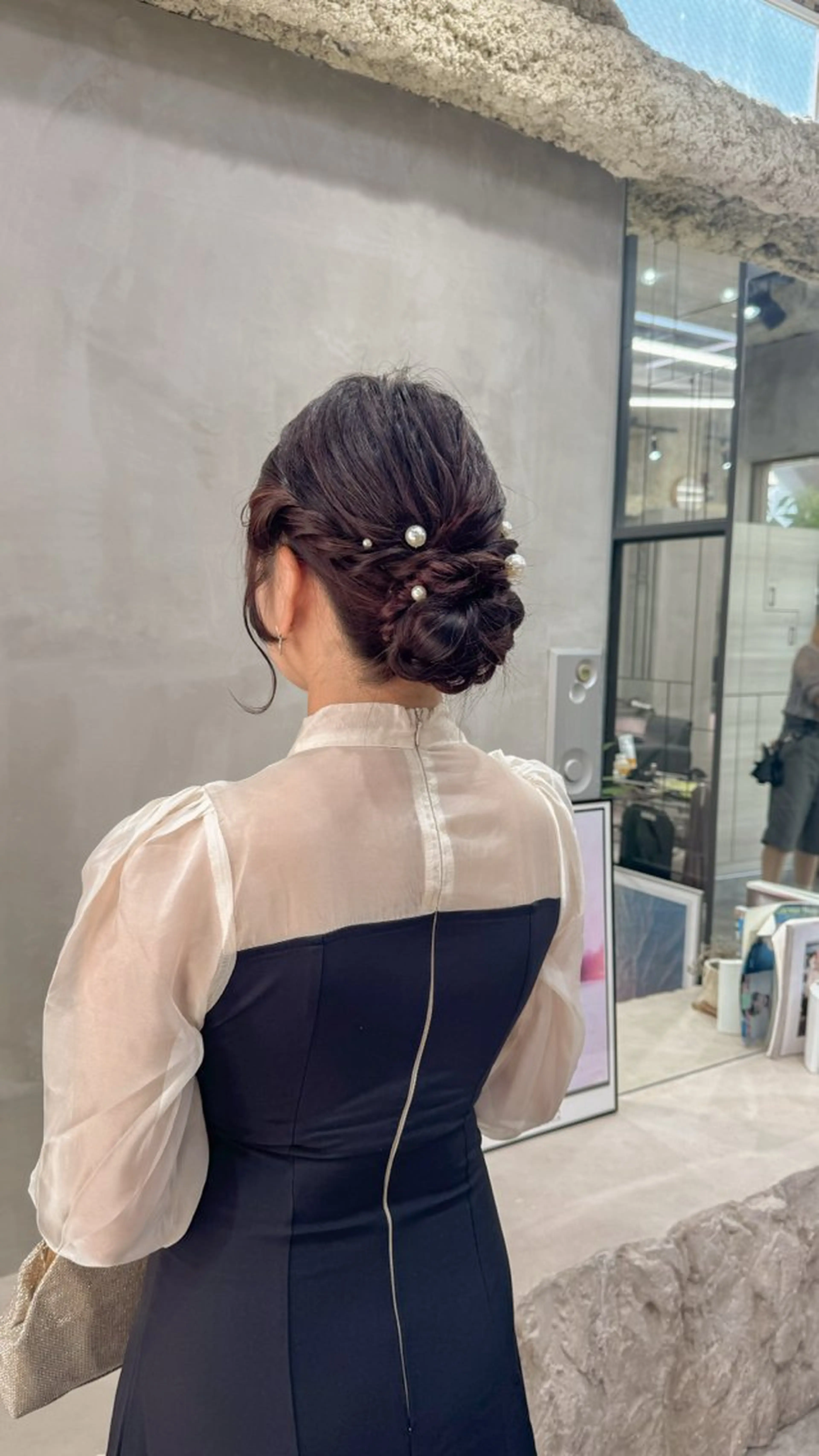 ヘアアレンジ 結婚式・ブライダル ヘアセット 🍈yurina 福岡/パーマ🍈のヘアスタイル
