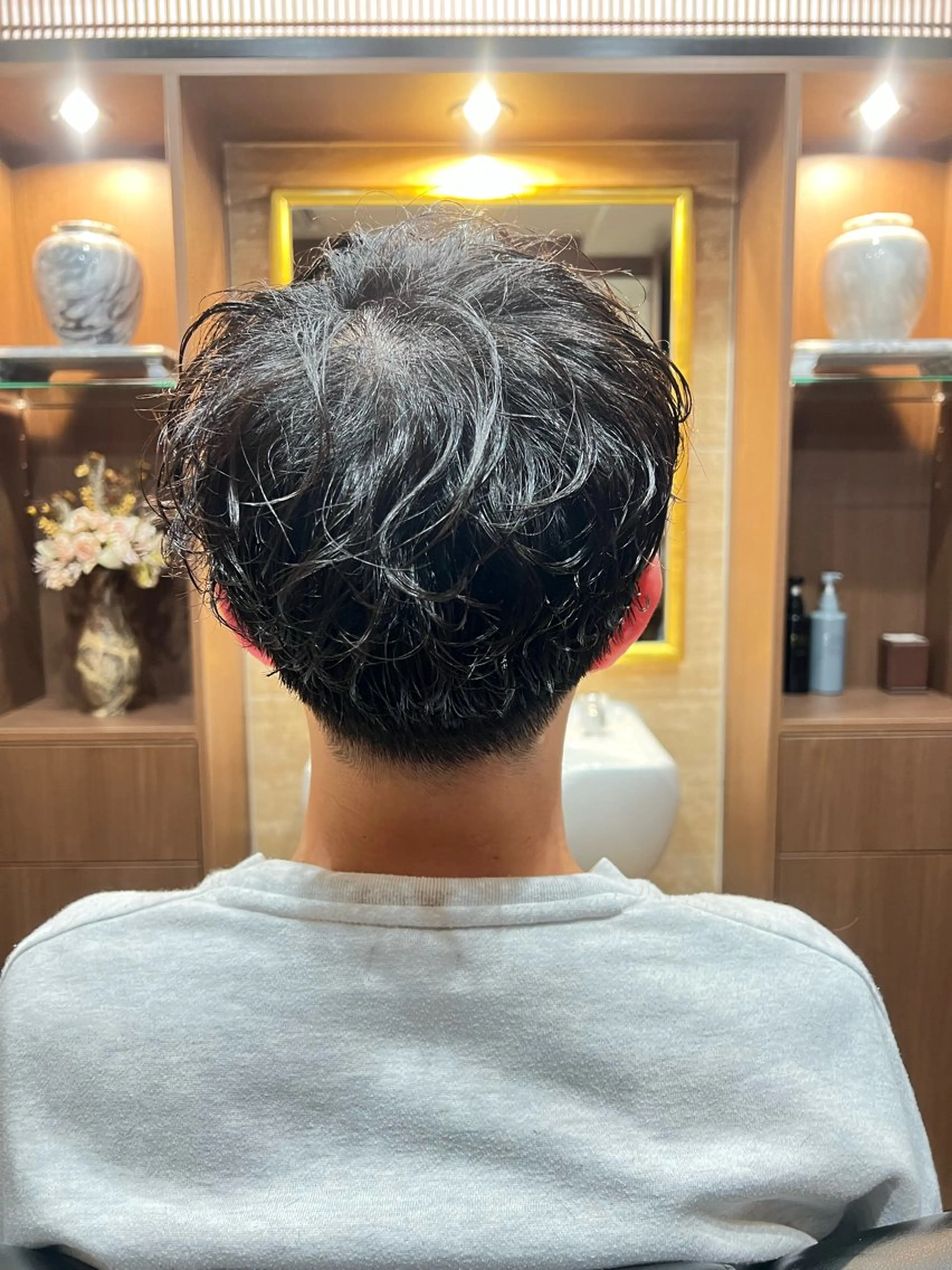 ミディアム 秋山 琳太のヘアスタイル