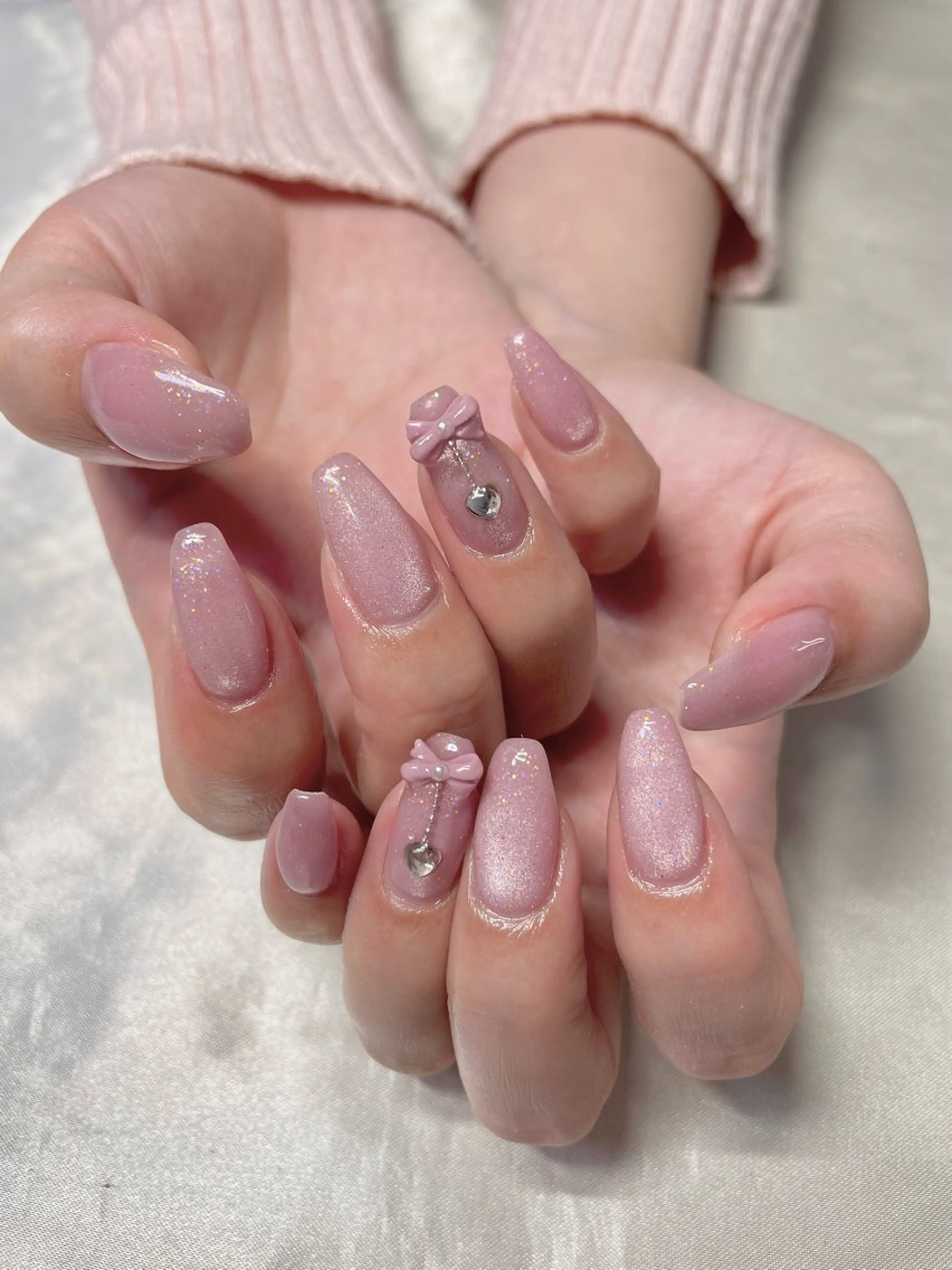 ネイル 長さ出し ハンドネイル RUMI nailのネイルデザイン