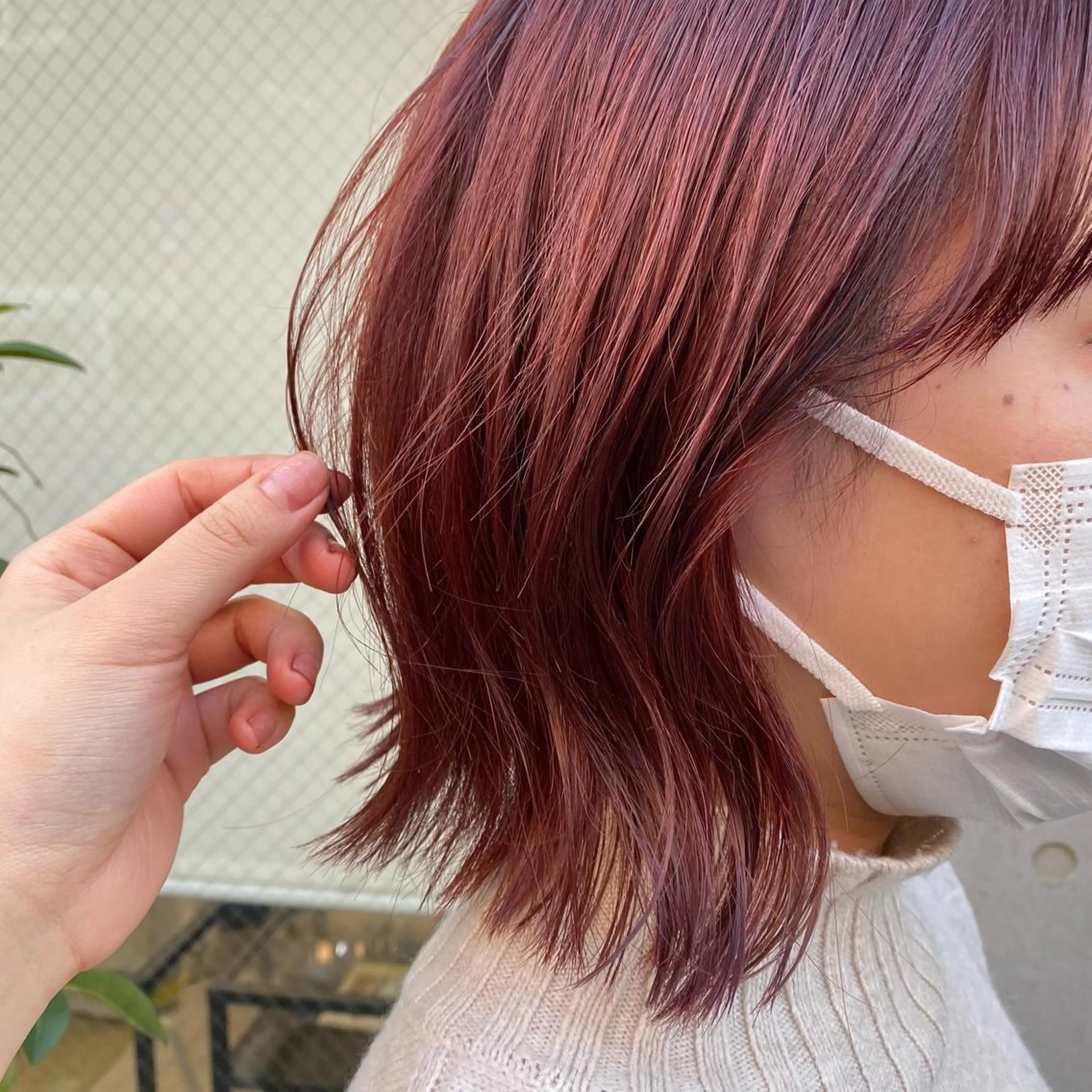 ミディアム カラー 🪭risa 暖色/レイヤー🪭のヘアスタイル