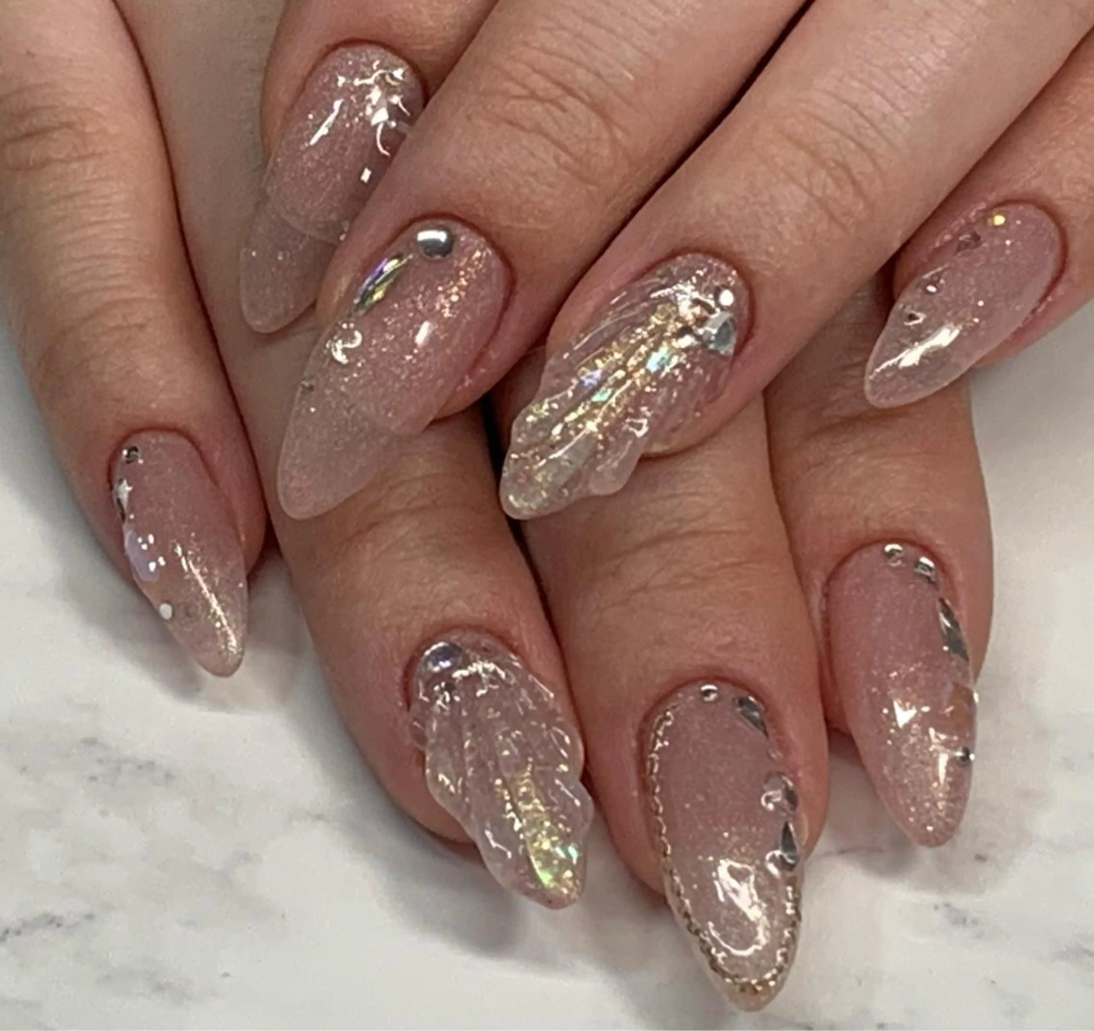 ロング ネイル Lino ﾟのネイルデザイン