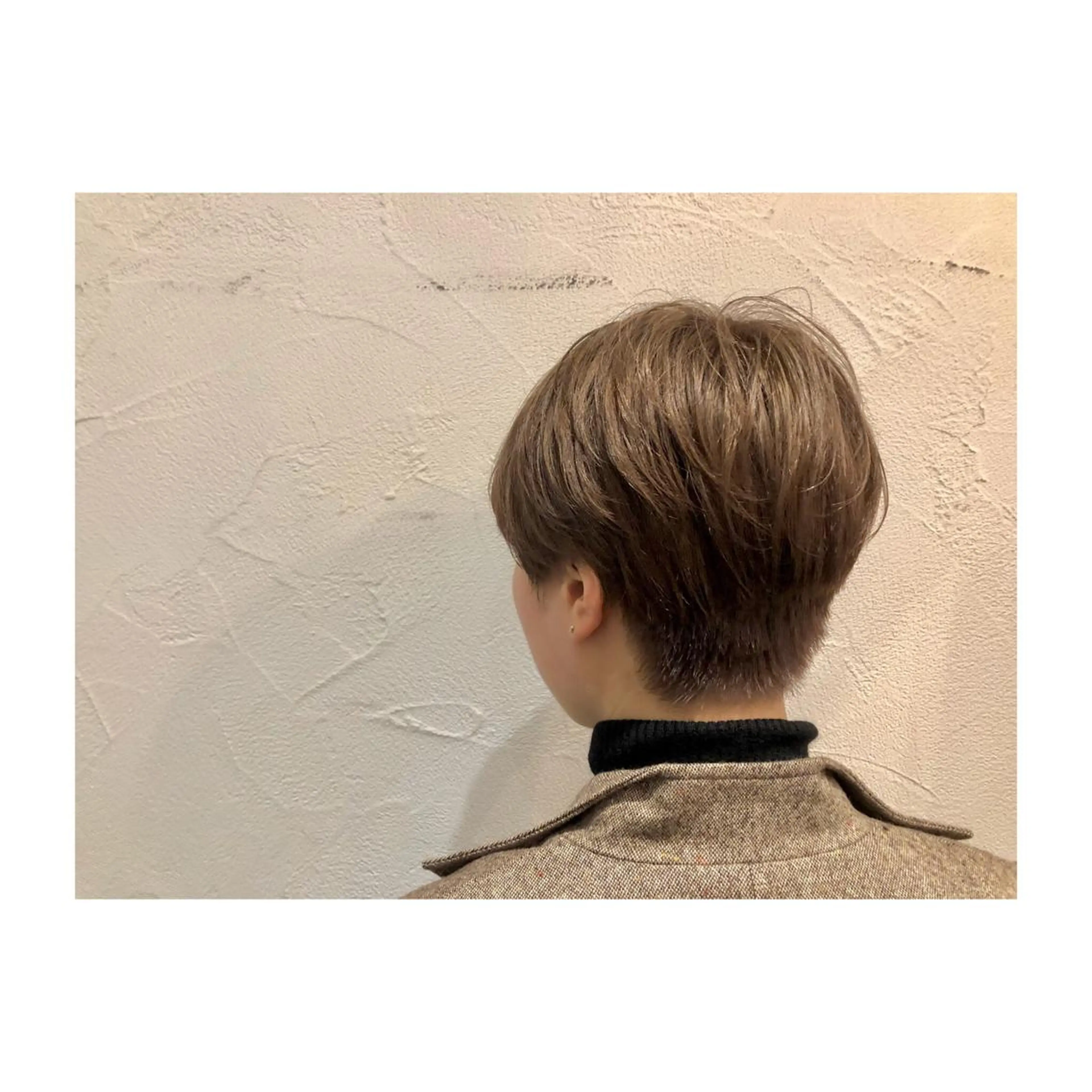 ショート カラー ハンサムショート ショートヘア mayu ○のヘアスタイル