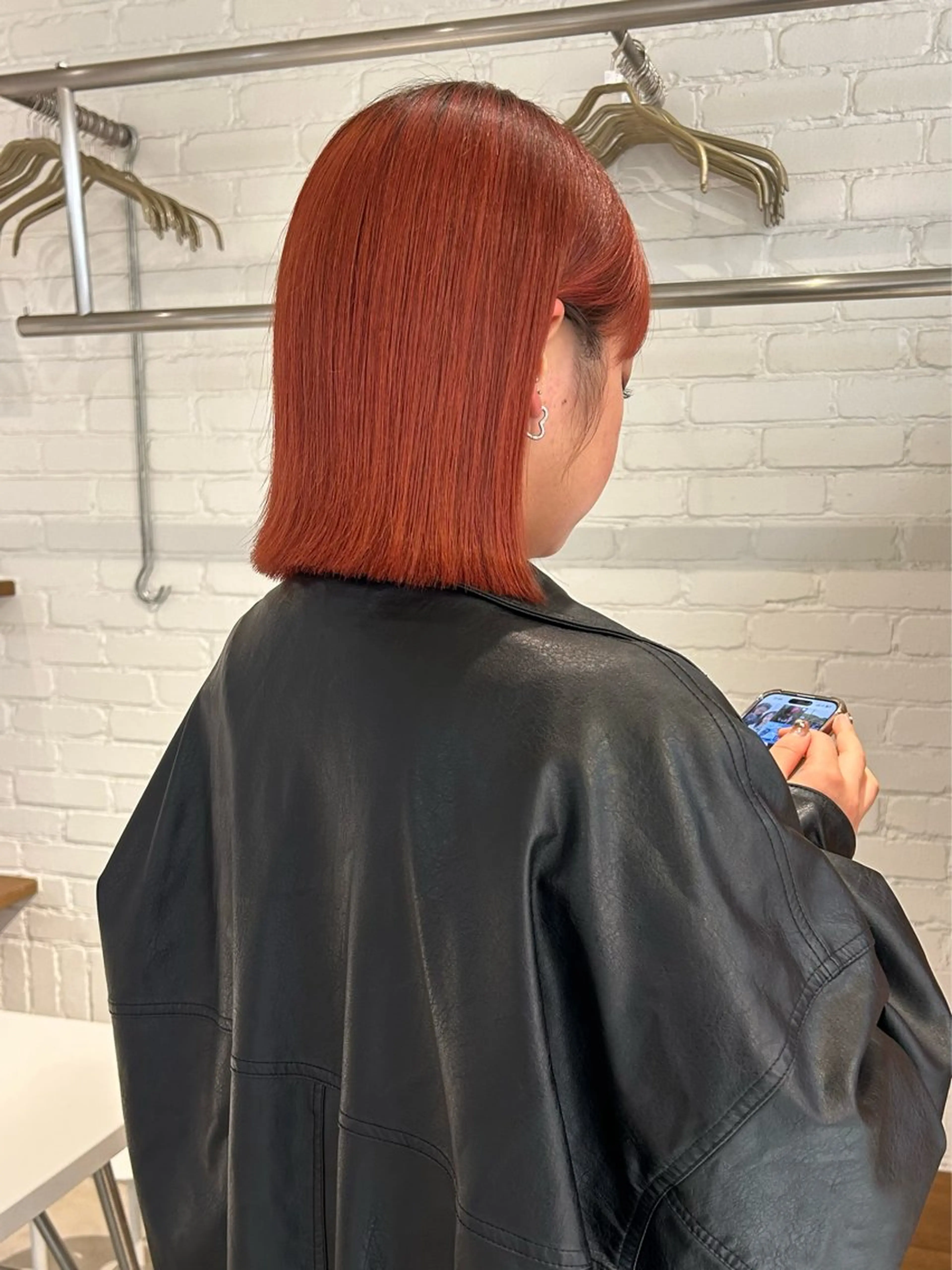 ショート カラー ボブ 💫レイヤーカット 💫ブリーチ💫サキのヘアスタイル