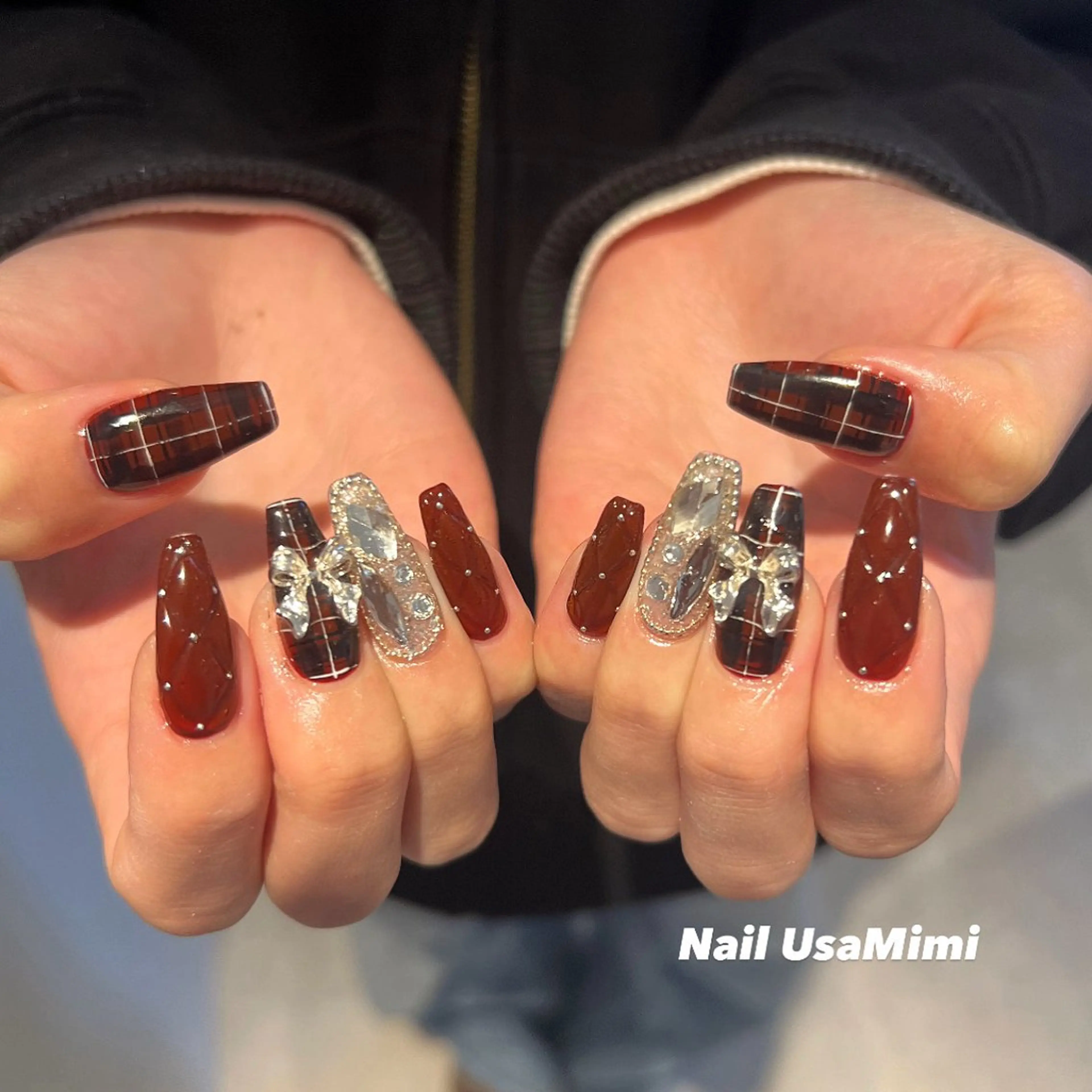 ネイル アートネイル ジェルネイル グラデーション 韓国ネイル ワンカラーネイル ハンドネイル 本町NailUsa Mimi RIKOのネイルデザイン