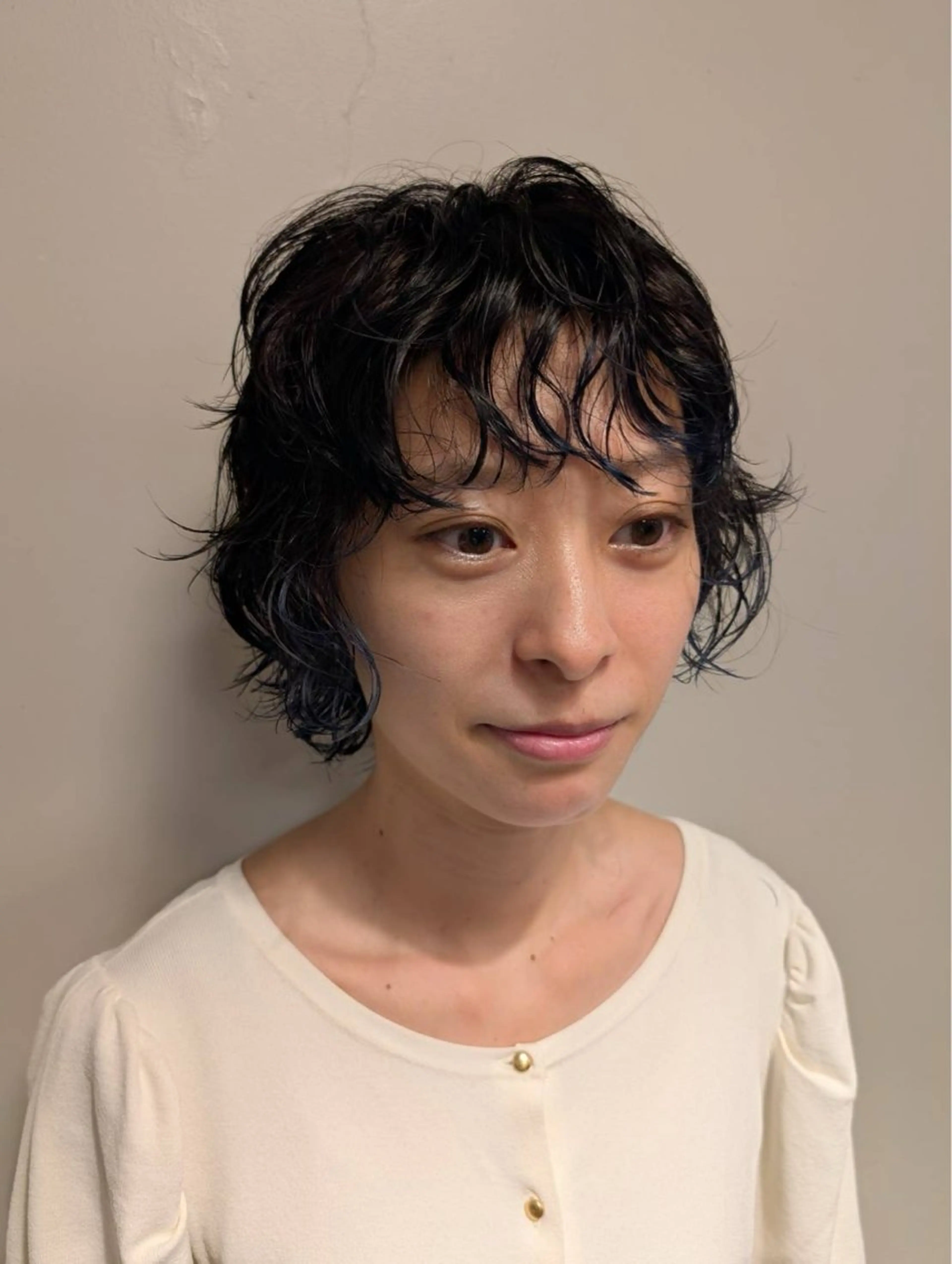 ショート パーマ 前川 明日美のヘアスタイル