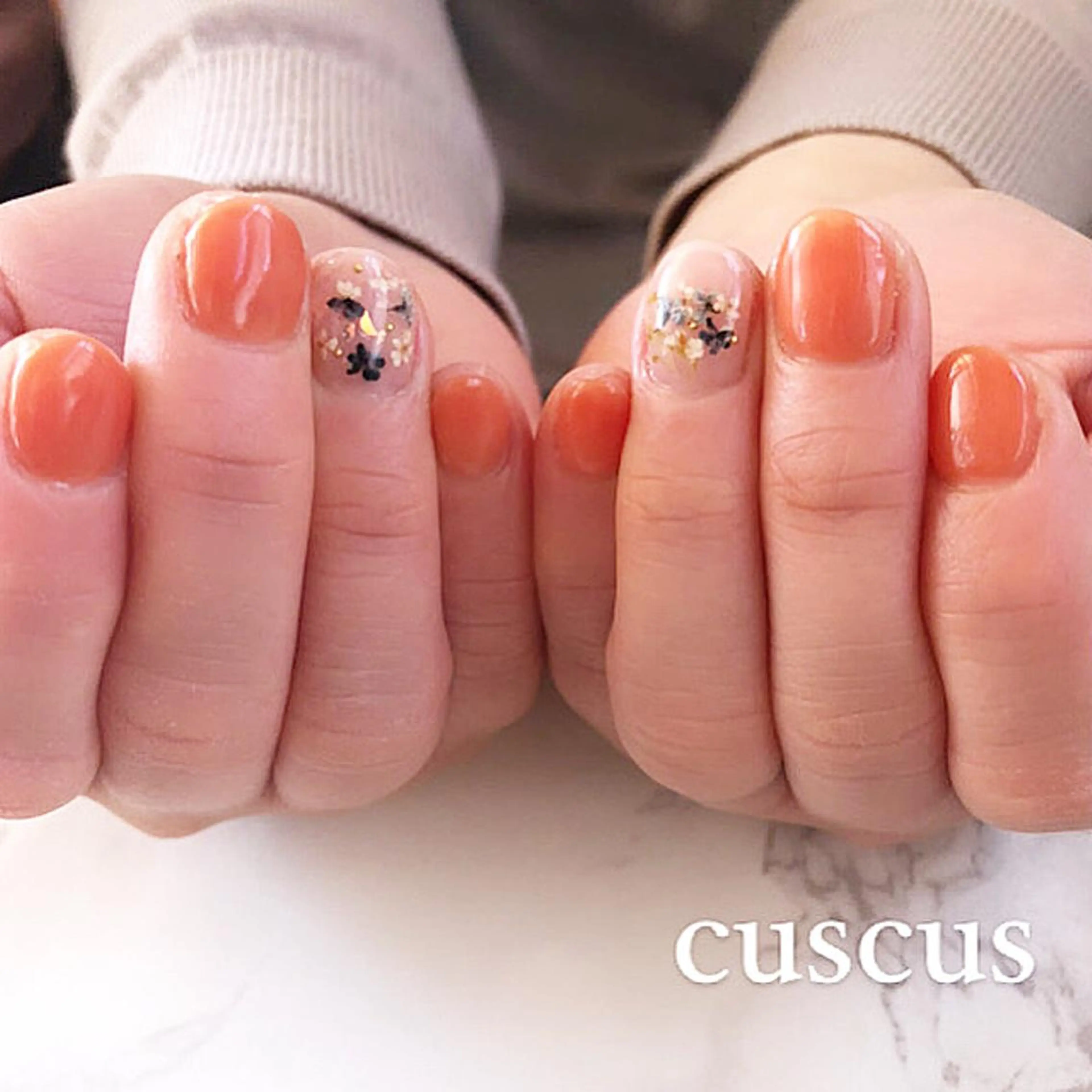 ネイル ハンドネイル ＣＵＳＣＵＳ …ｔ.akiのネイルデザイン