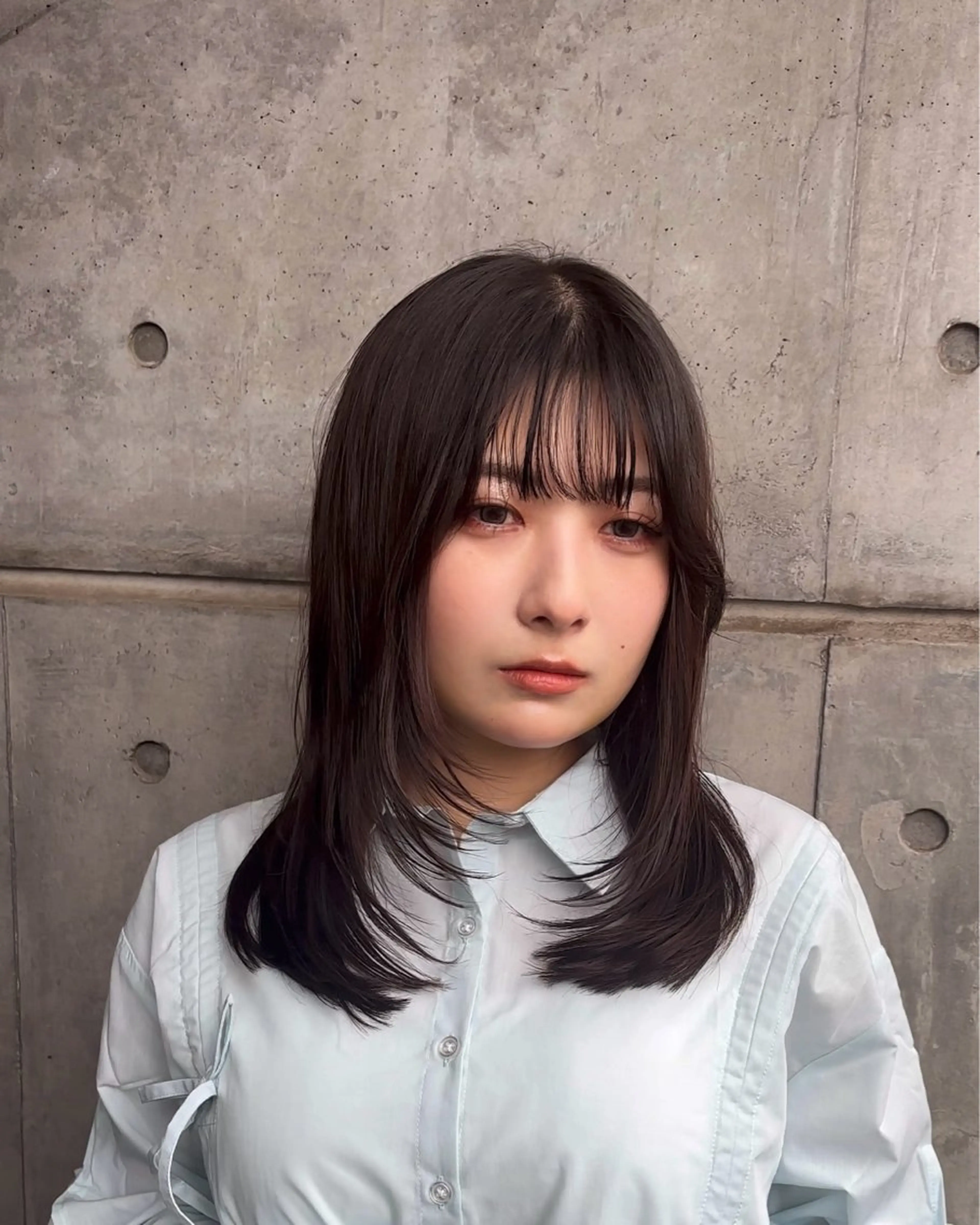 ミディアム 黄金比の似合わせ /吉祥寺 /kokiのヘアスタイル