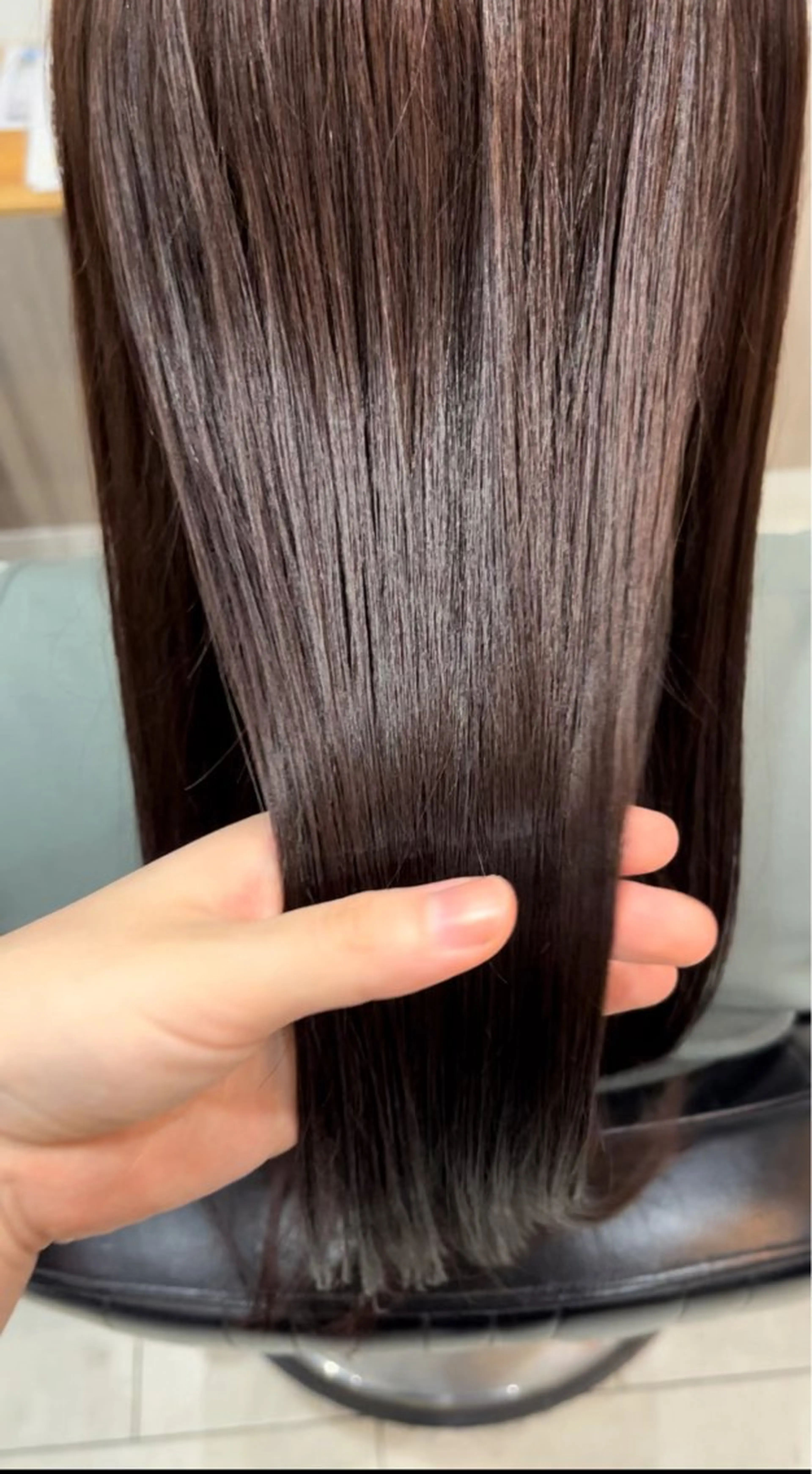 カラー ヘアカラー トリートメント 艶髪🥣透明感カラー 🫧前田奈津実のヘアスタイル