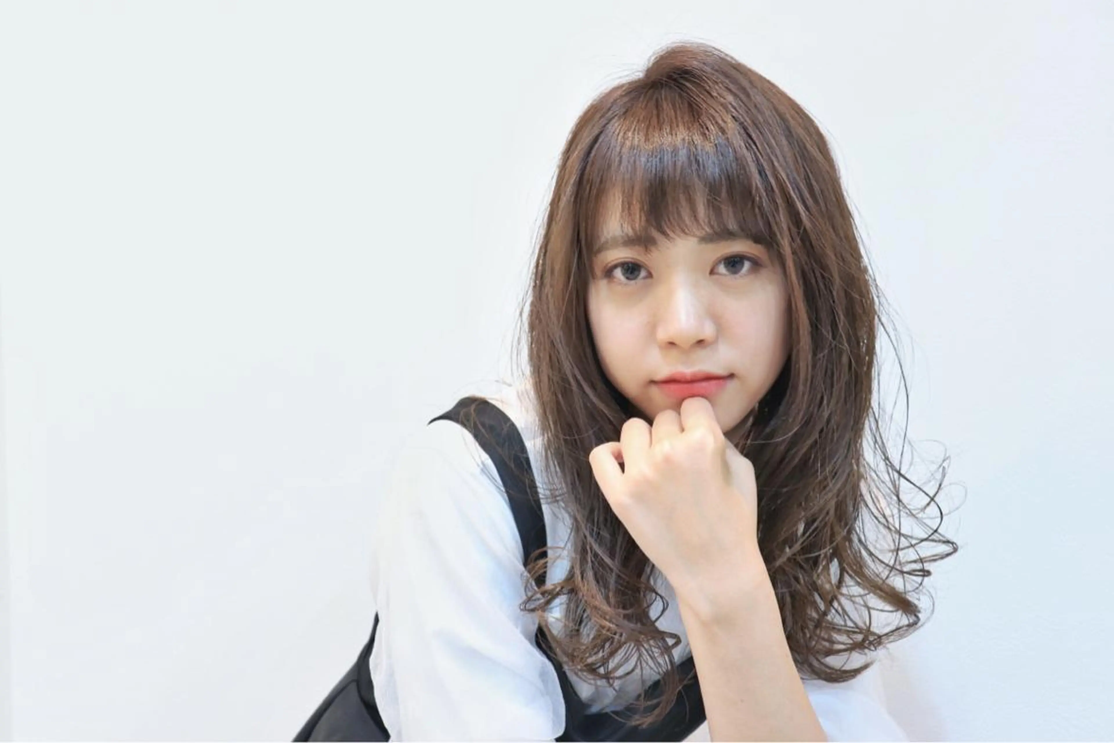 セミロング カラー [店長]加地 峻のヘアスタイル