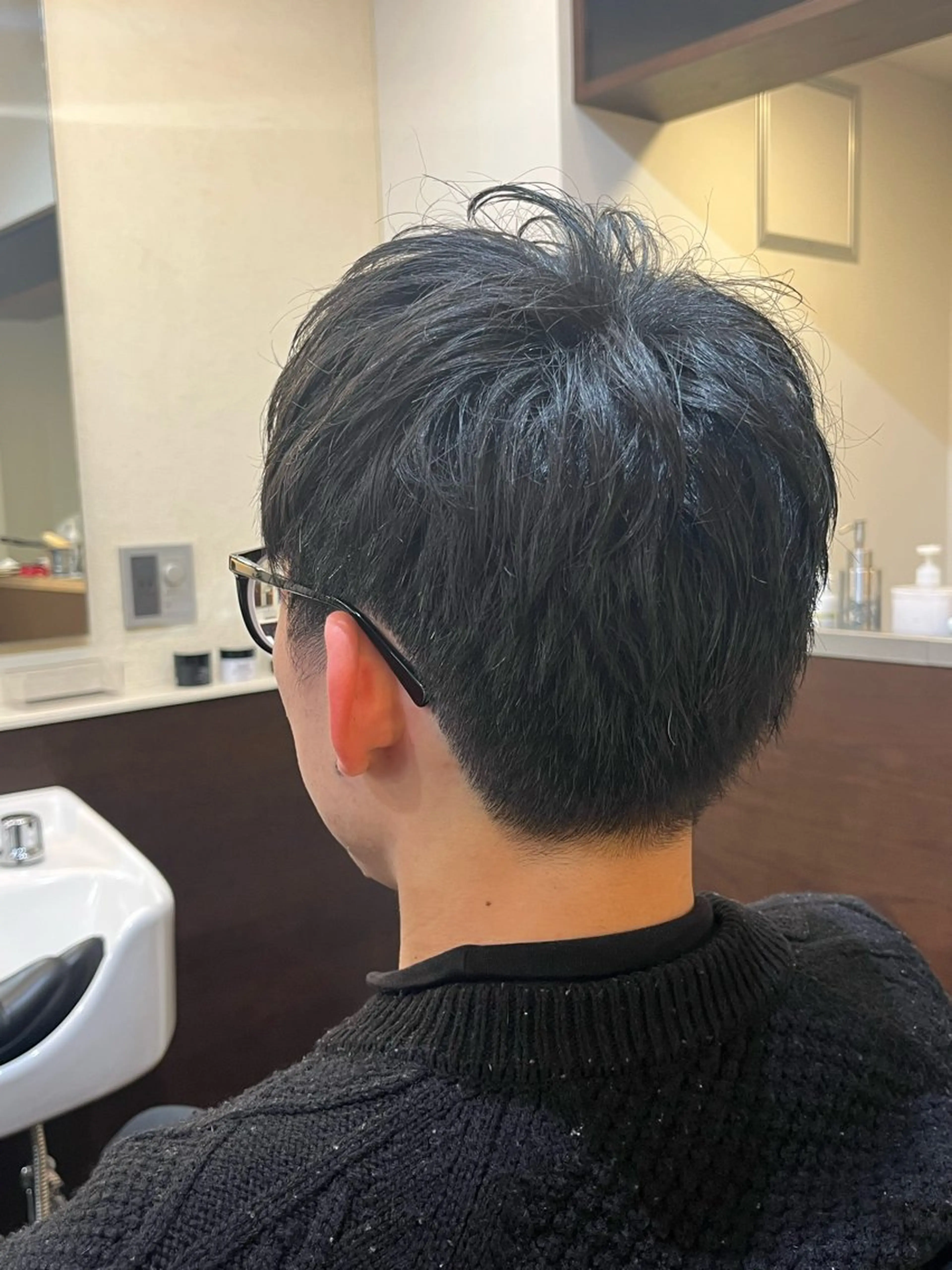 ミディアム KEEN‪✂︎‬💈 ニシモトユイのヘアスタイル