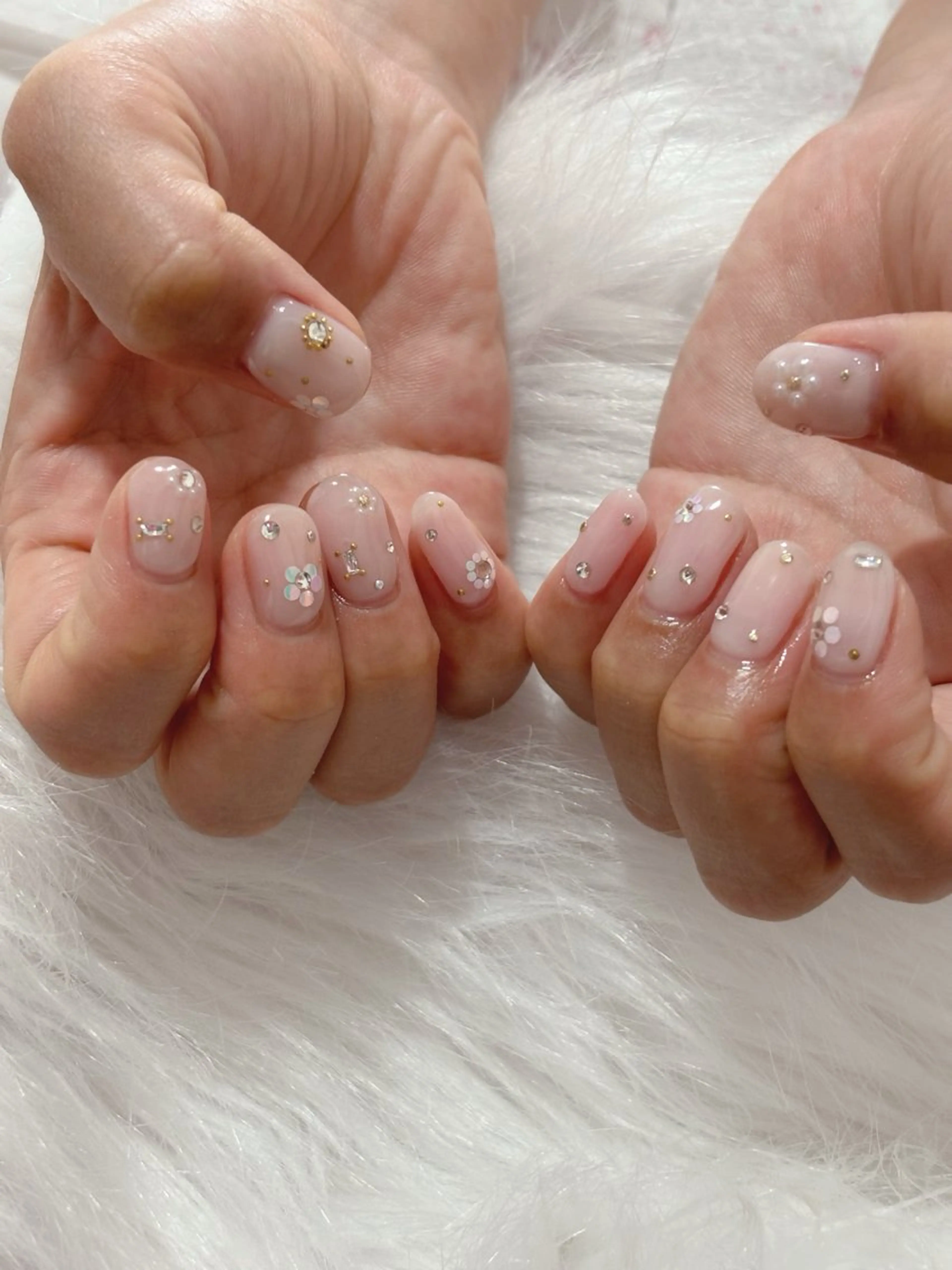 ネイル ハンドネイル 梅島の ネイル屋さんのネイルデザイン