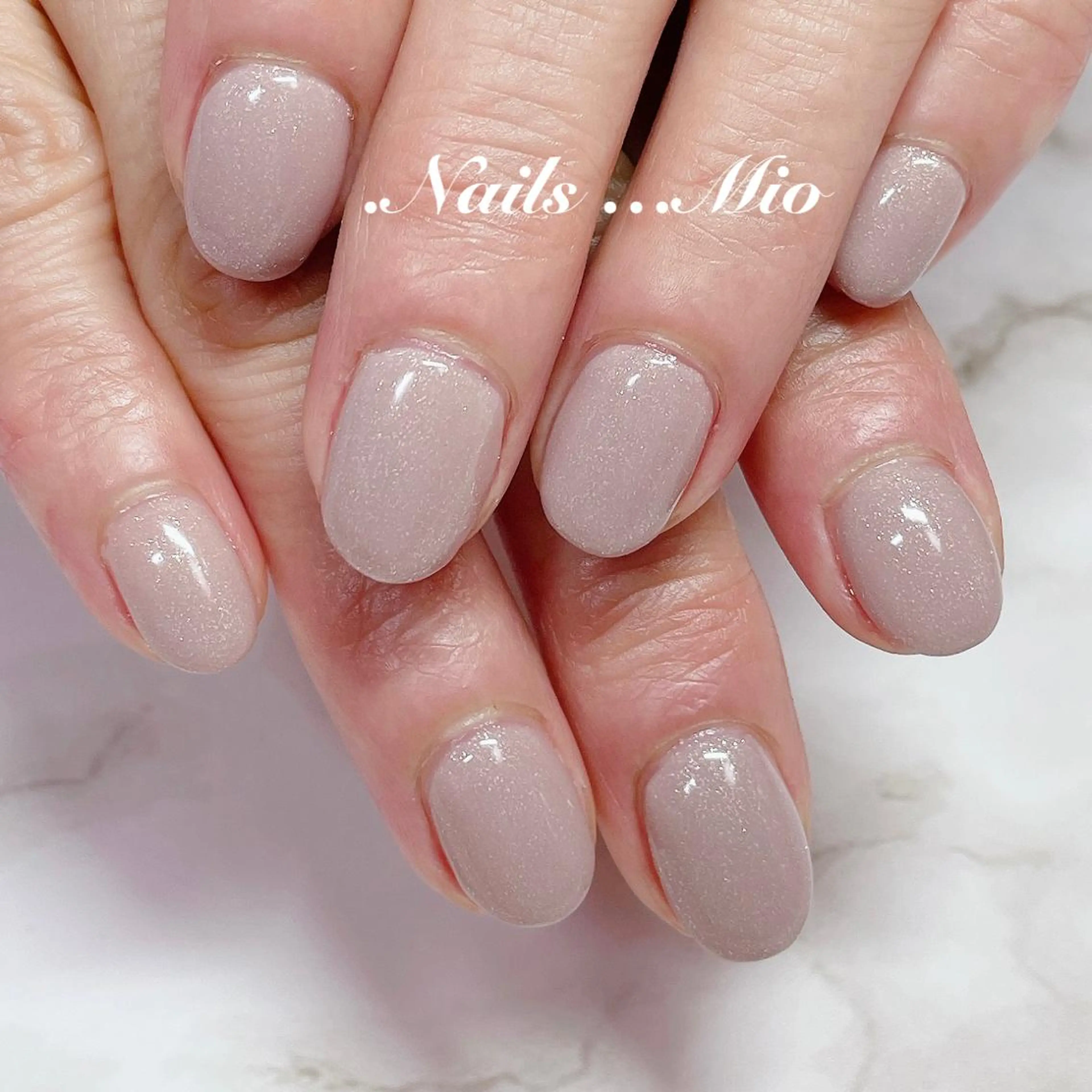 ネイル ワンカラーネイル .Nails Mio 赤羽西ネイルサロンのネイルデザイン