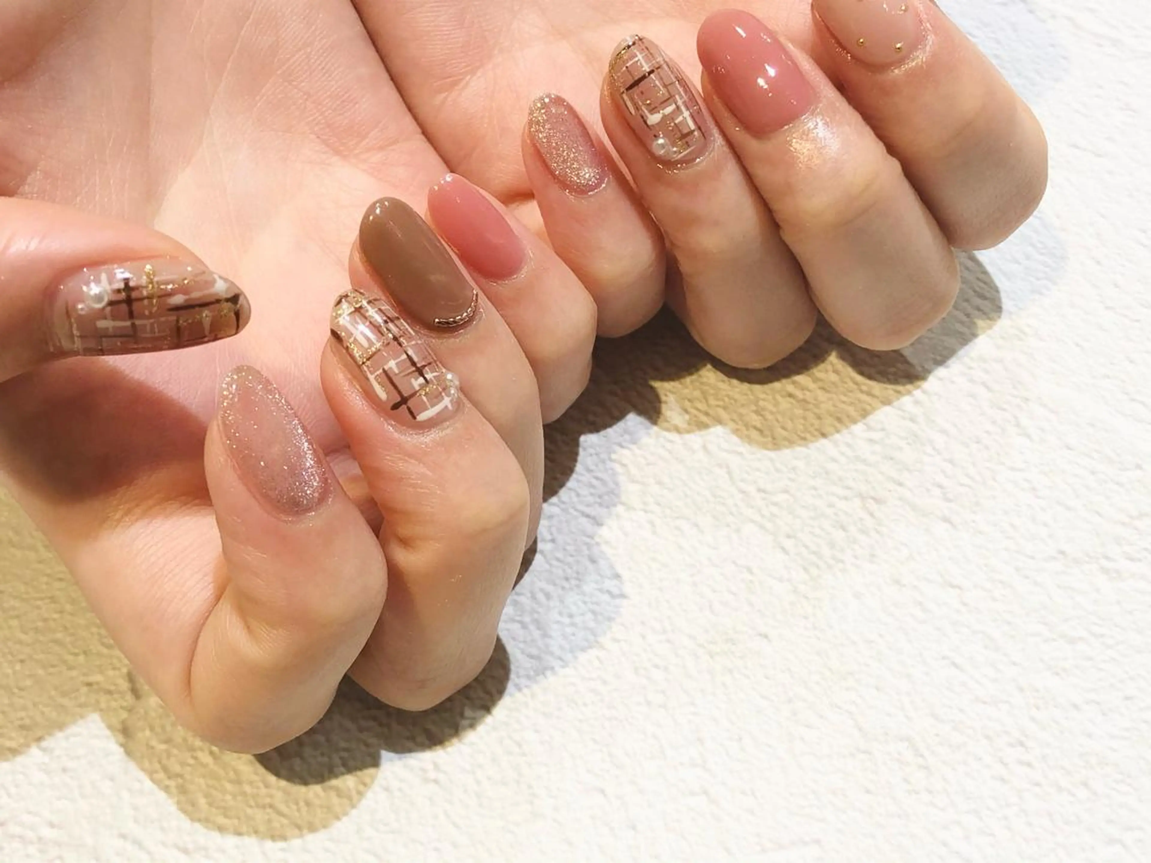 ネイル 舞田 苑香のネイルデザイン