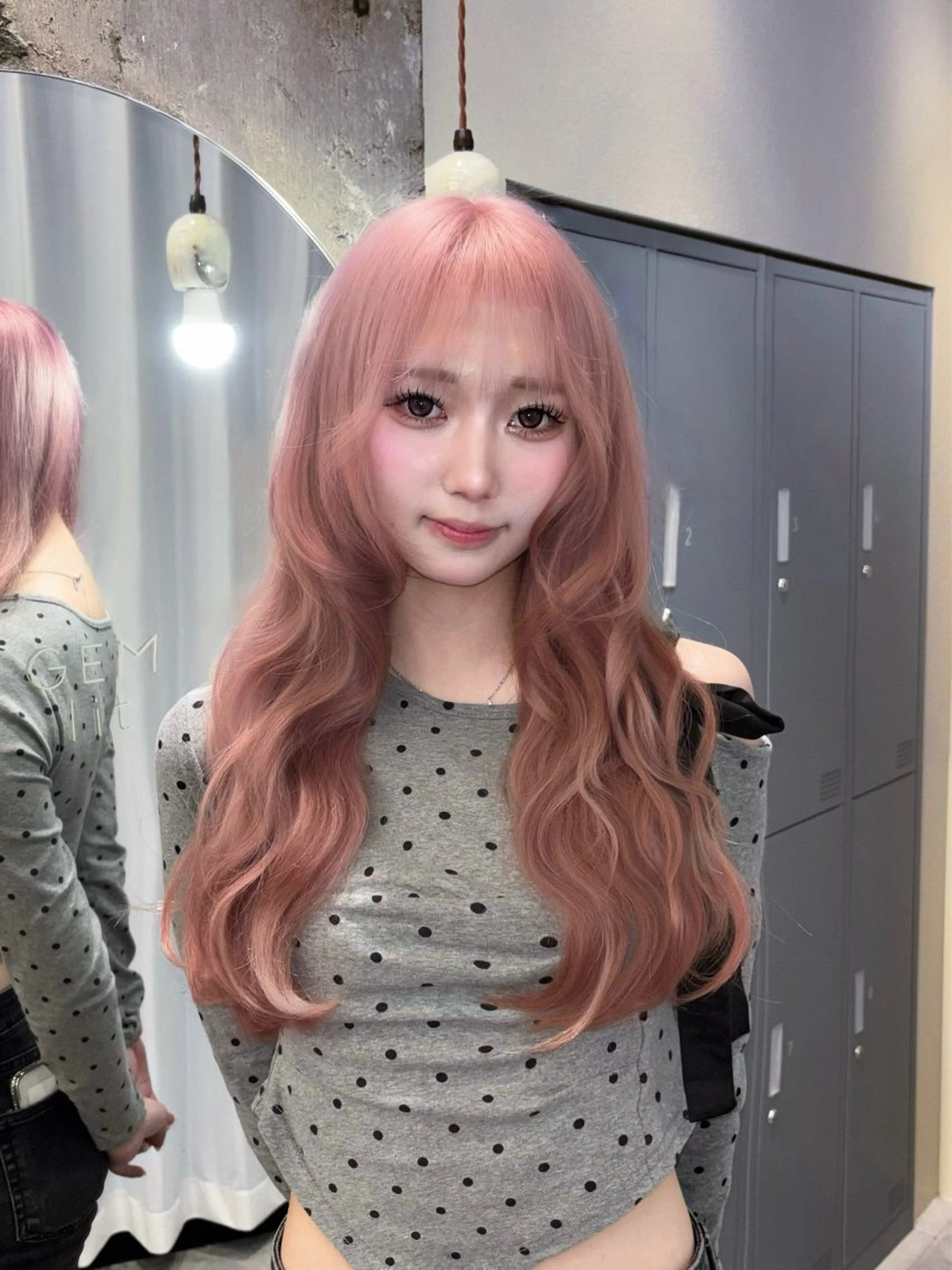 ロング ヘアカラー 名駅/GEM lit risaのヘアスタイル