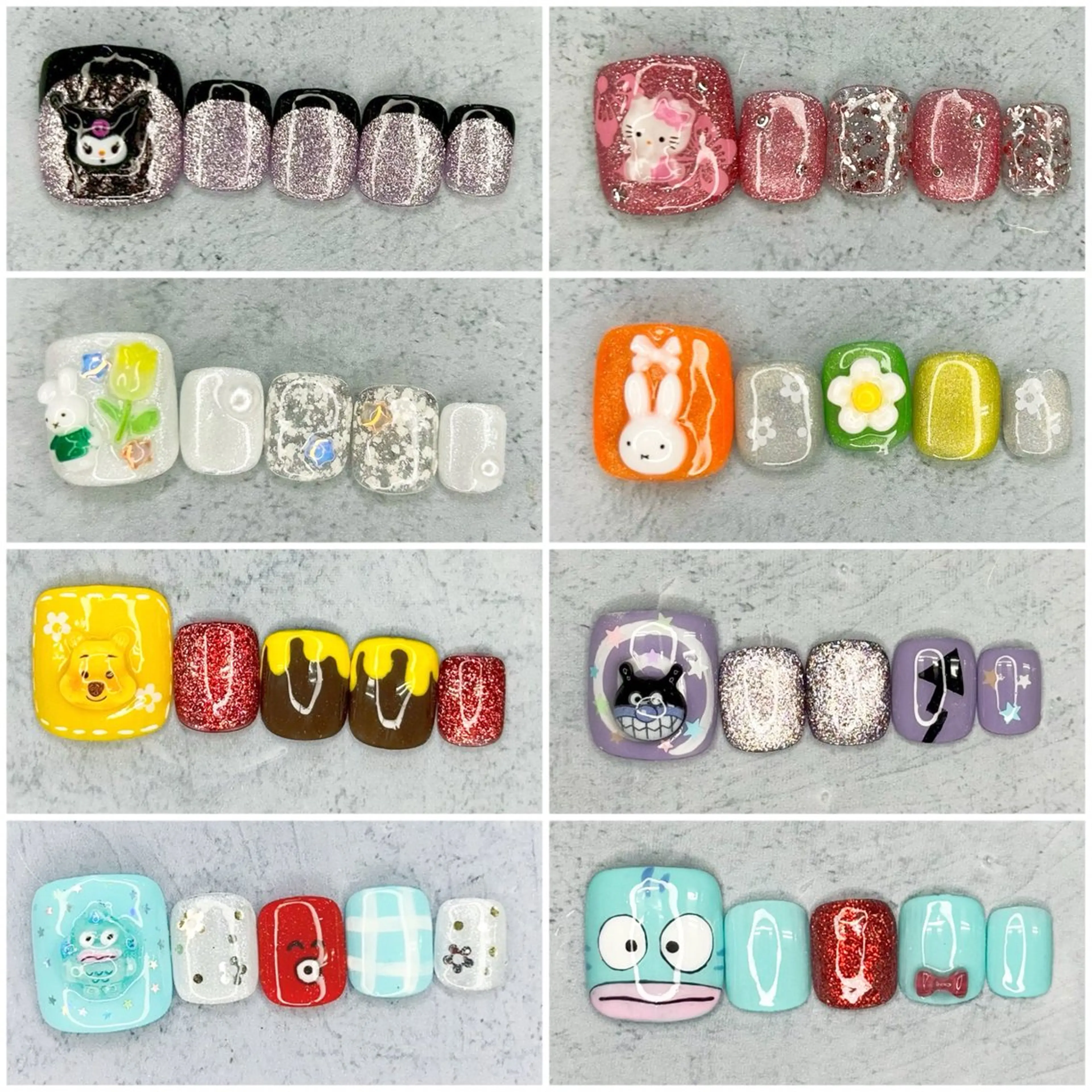 ネイル フットネイル Milana （研修生メニュー）のネイルデザイン