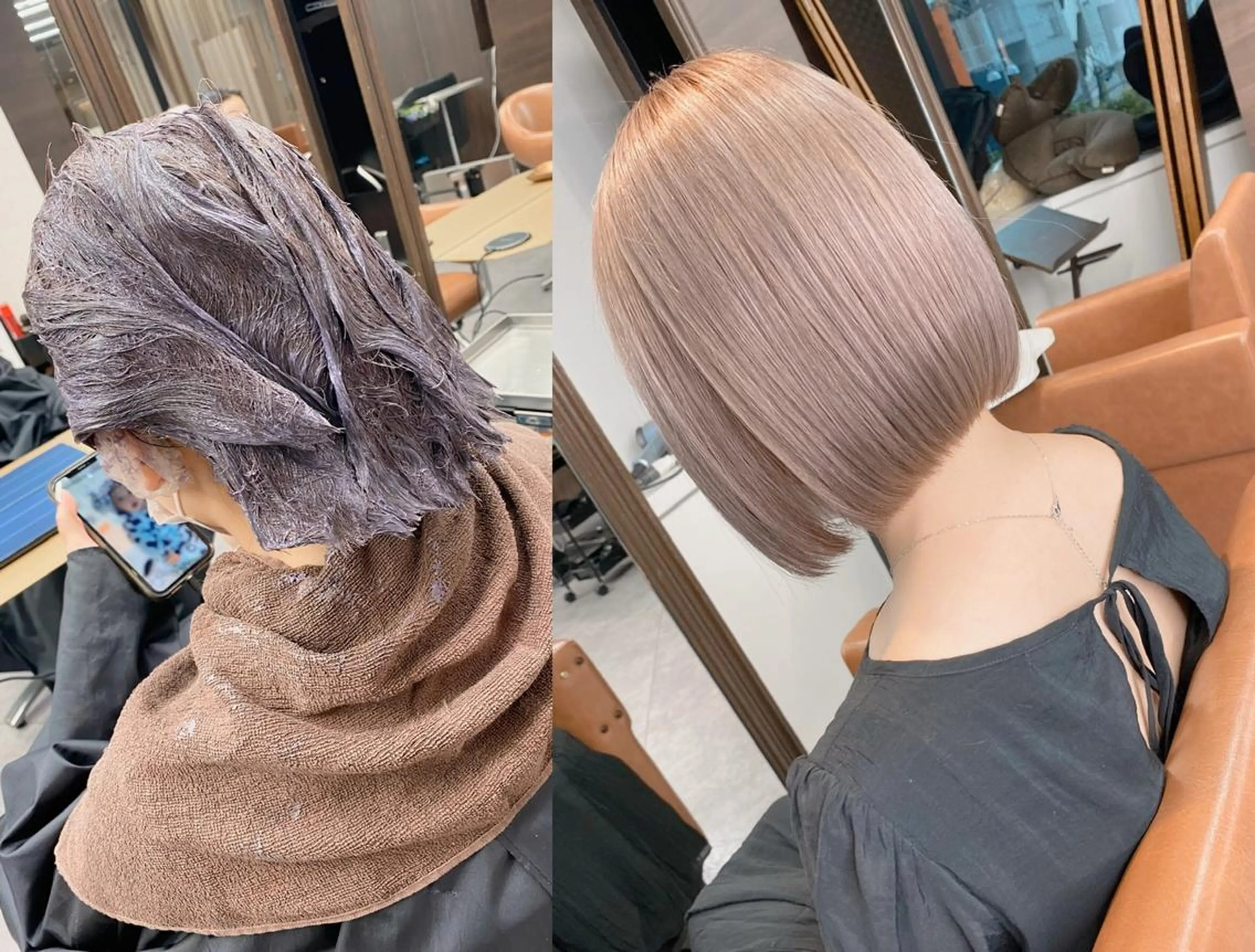 ミディアム 髪質改善美髪特化 ルイス奈良のヘアスタイル