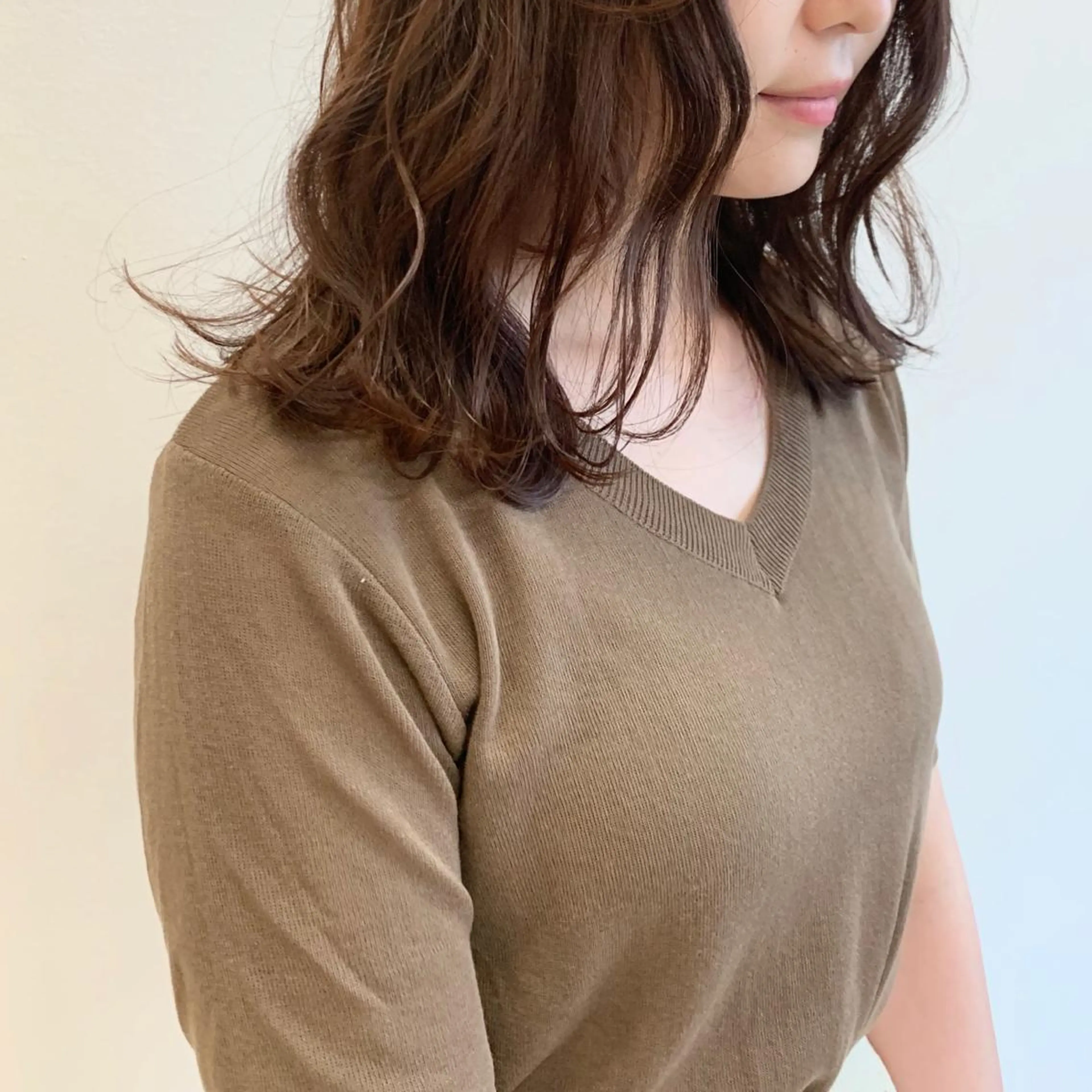 ミディアム SiiＱbyLuca所属・鈴木 まりやのヘアスタイル