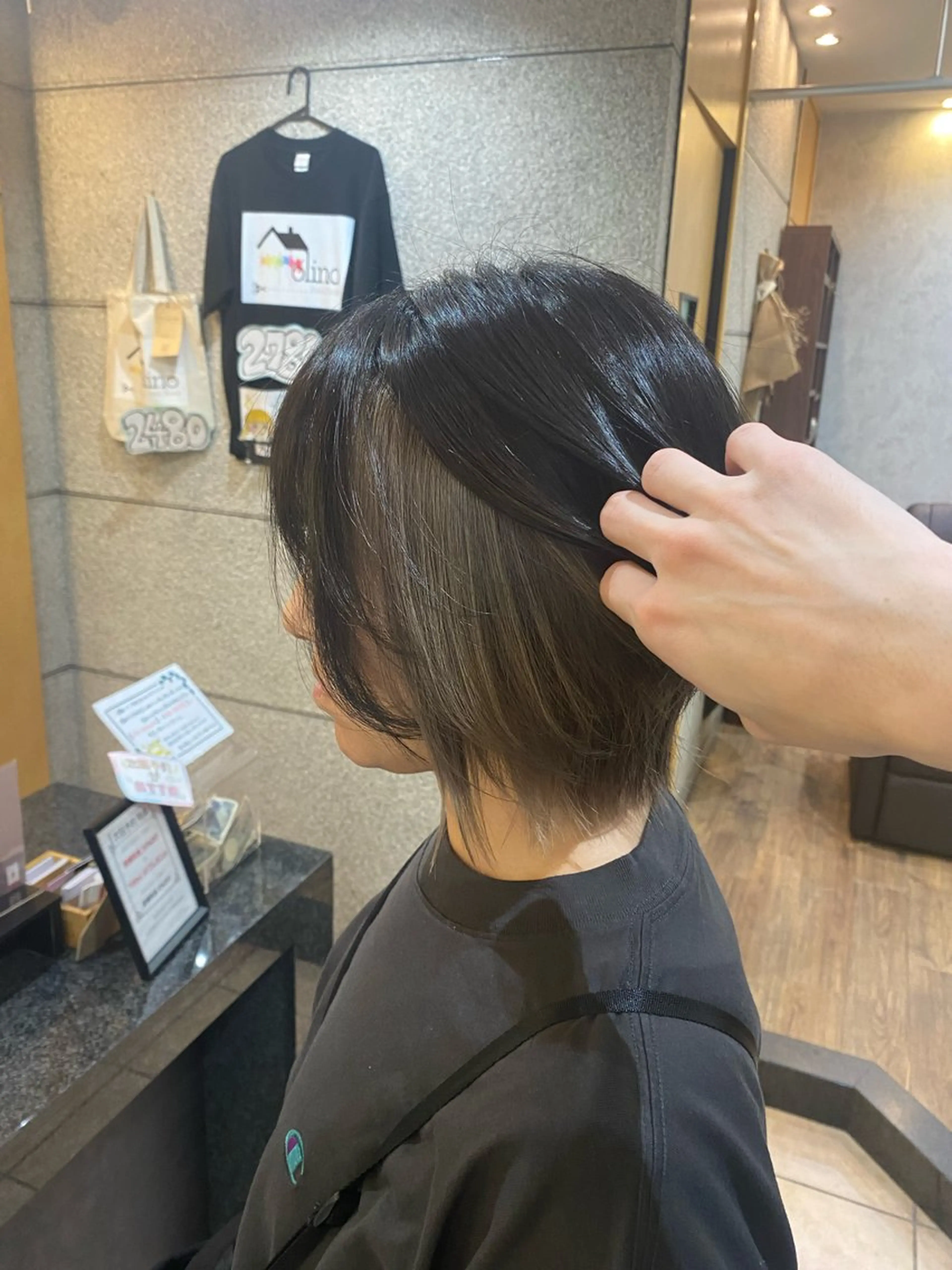 ショート カラー ヘアカラー 西田辺/ タカスナオヤのヘアスタイル