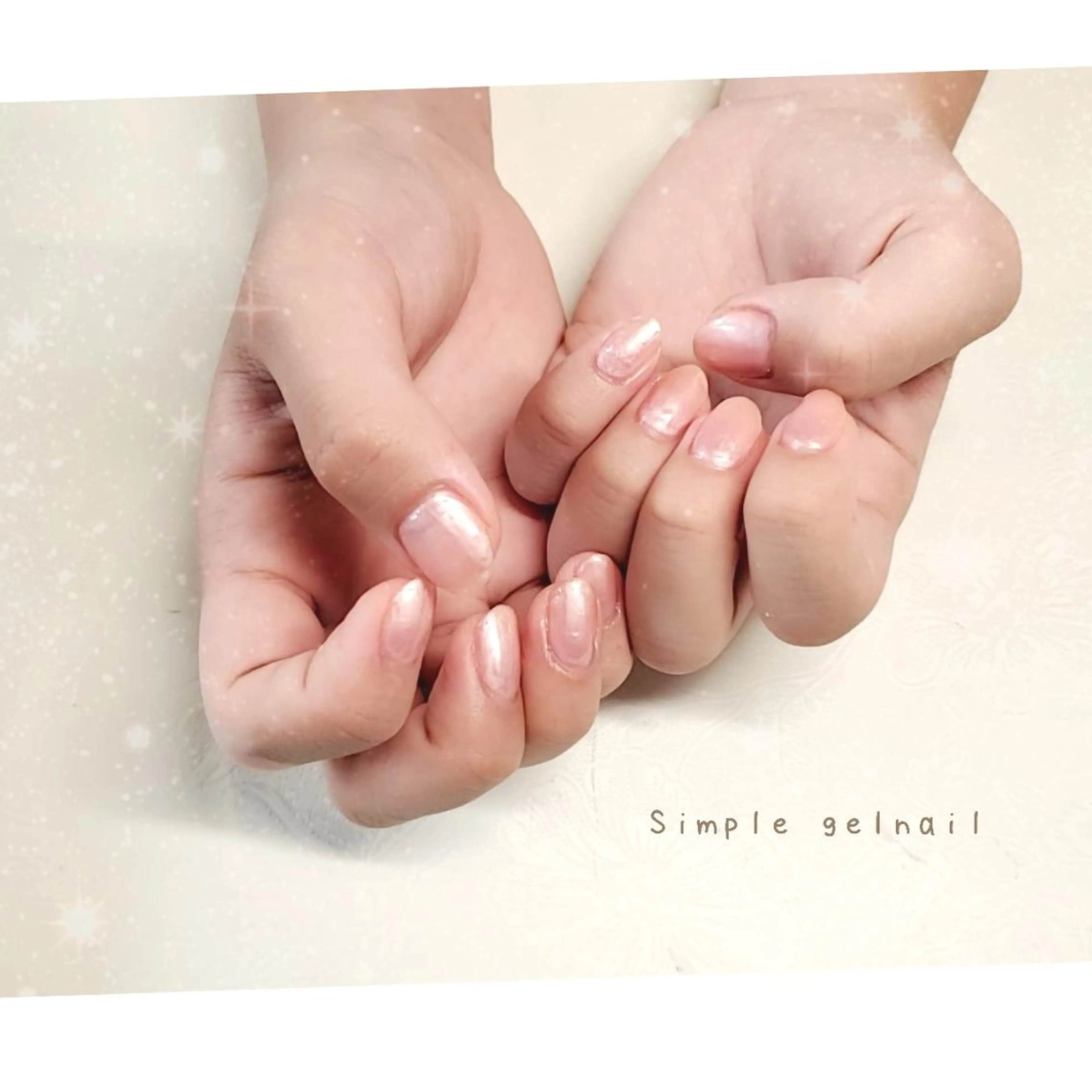 minimo限定価格💅 ハンド オフ無し ワンカラーorラメグラデーション(下地なし)💅 ドライケア込みの写真