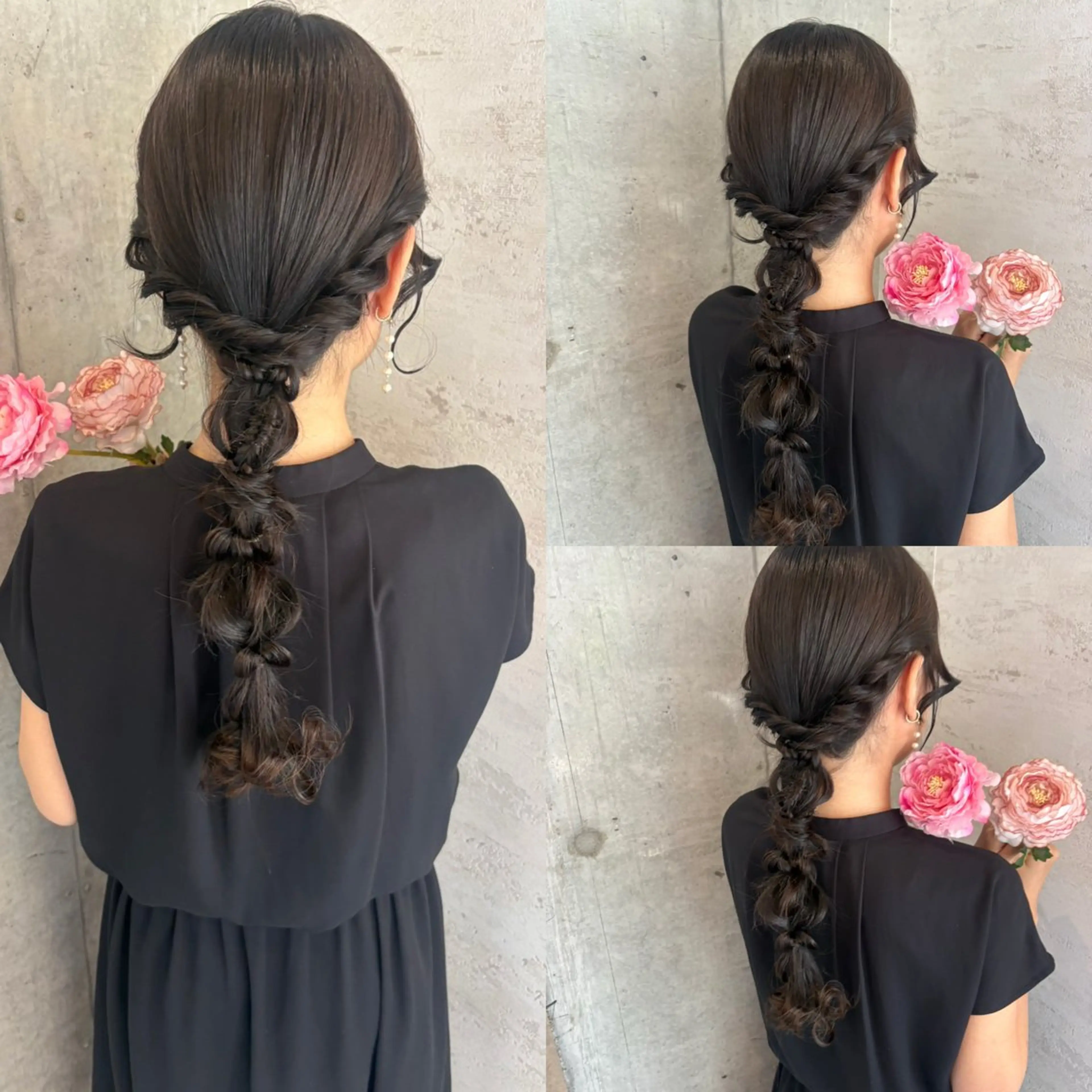 ロング ヘアアレンジ ヘアセット 美髪× ヘアセット✨Araiのヘアスタイル