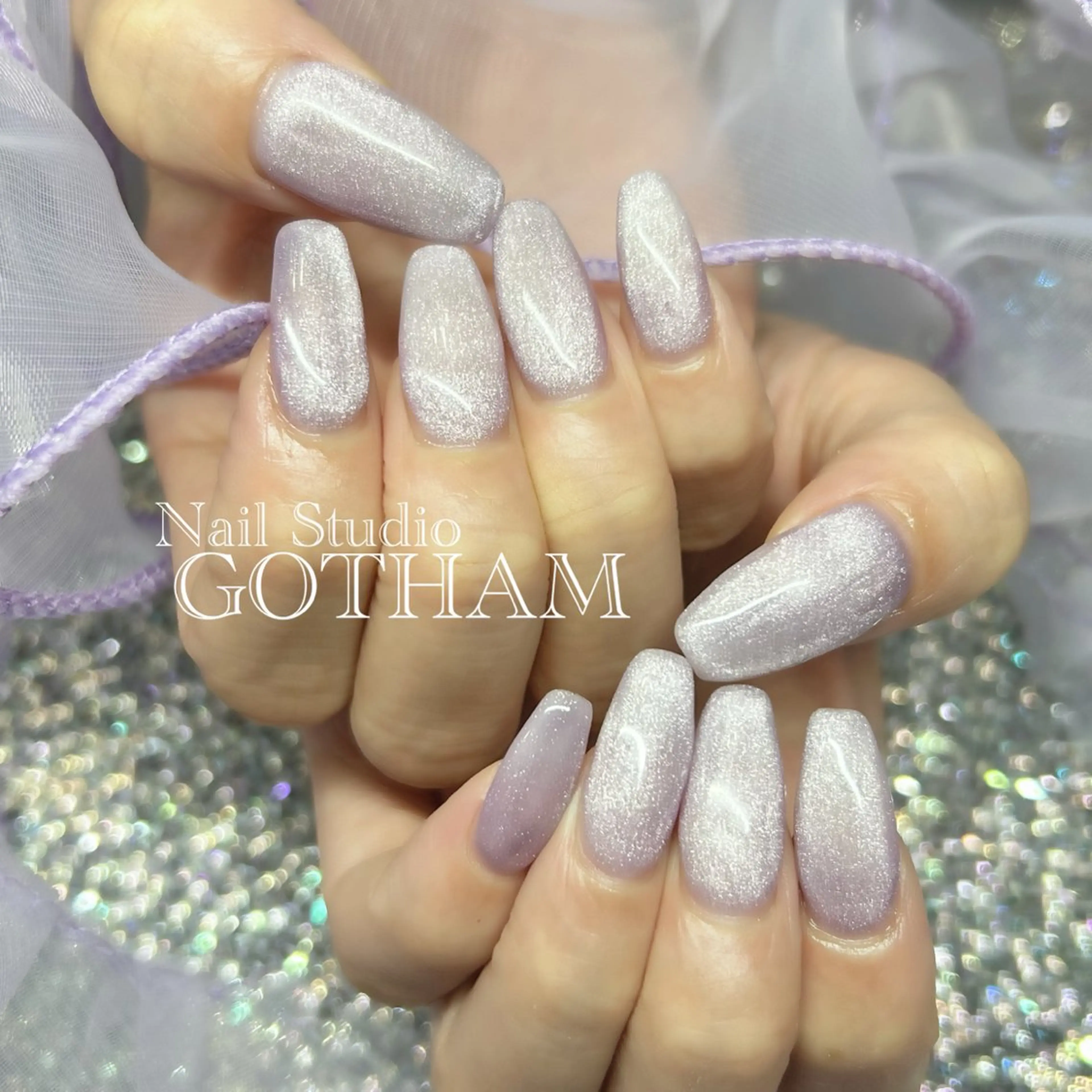 ネイル ハンドネイル 高円寺駅からすぐ🌈 ネイルGOTHAMのネイルデザイン