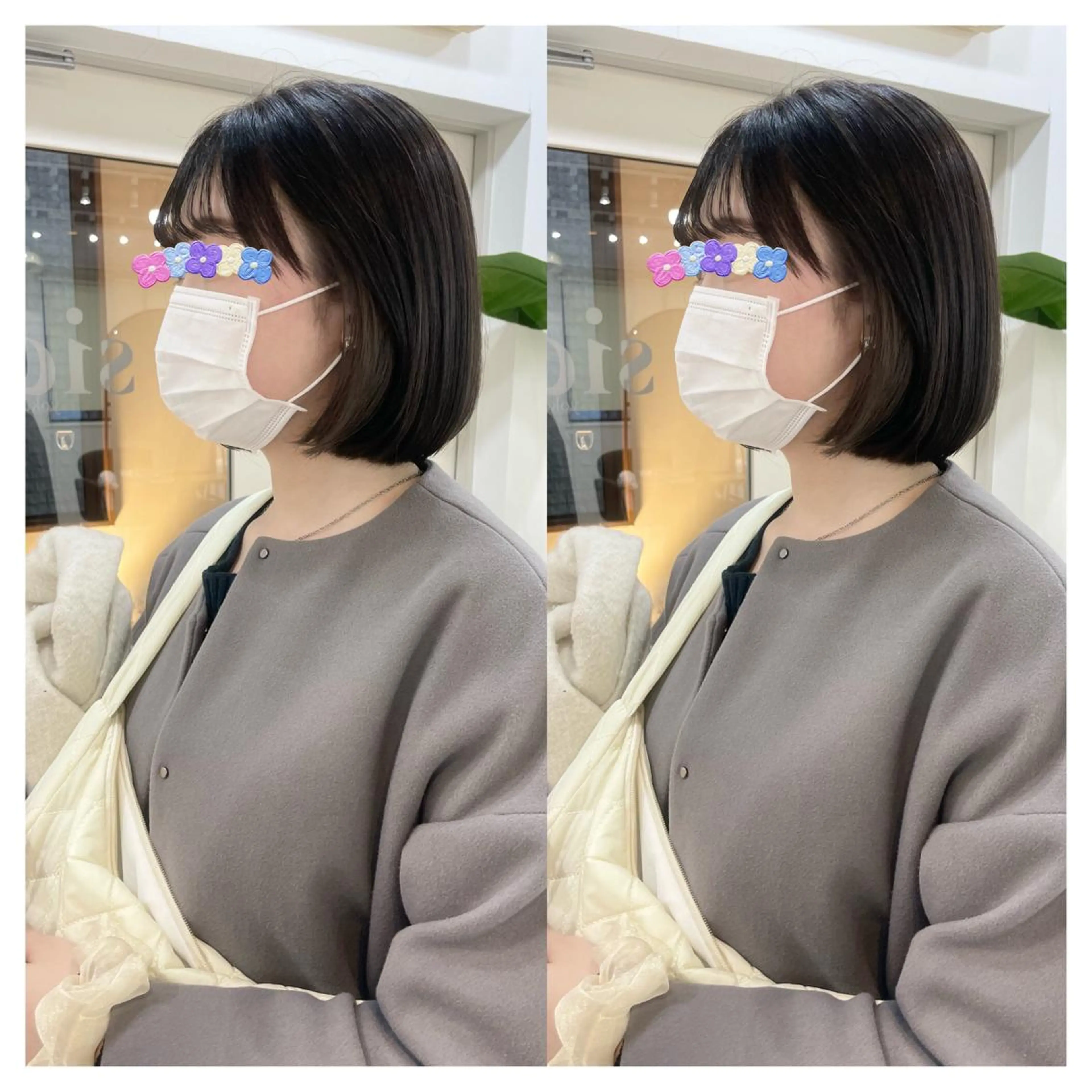 ショート カラー カット ヘアカラー トリートメント 村山 茉衣のヘアスタイル