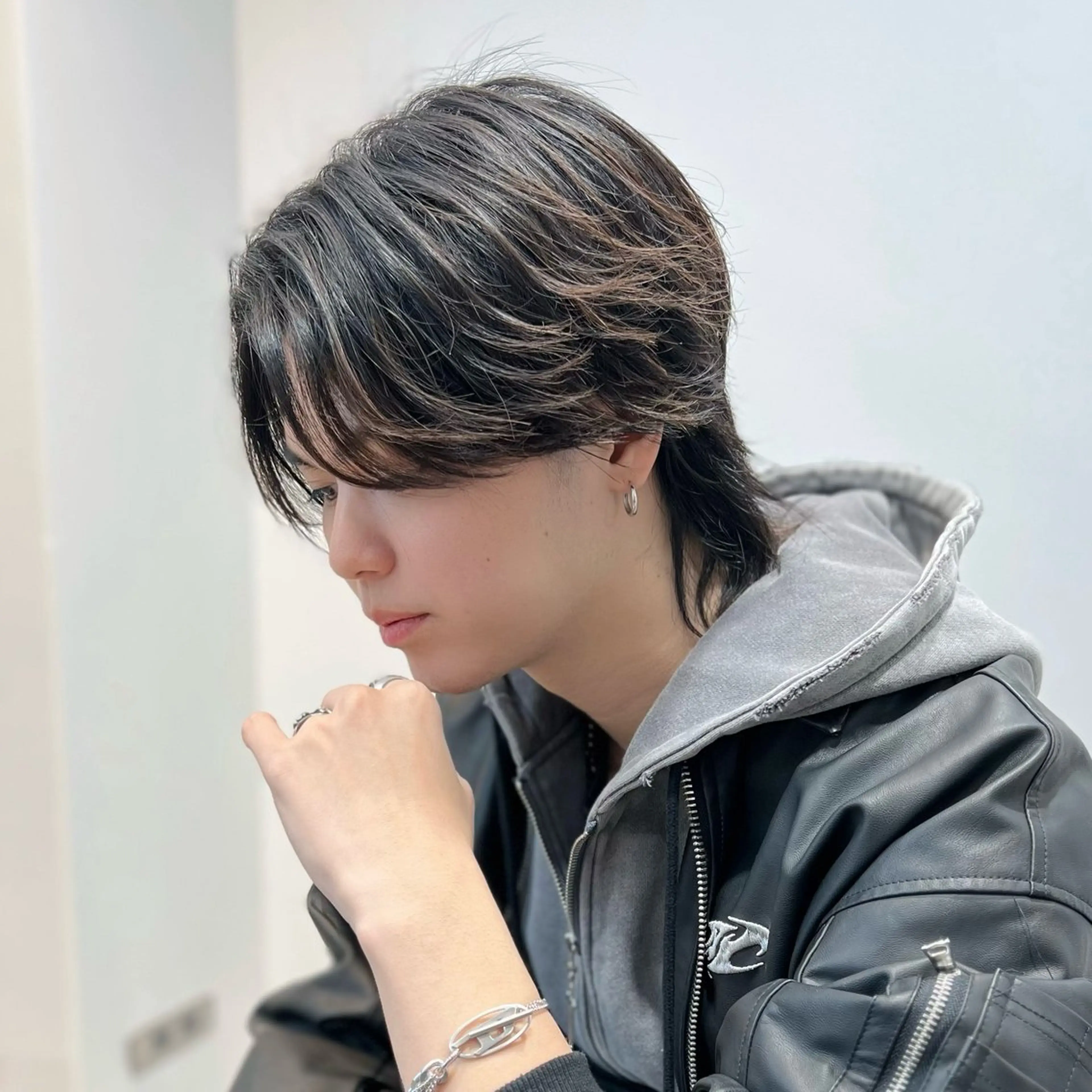 【💎ミニモ学割U-24💎】メンズカット➕パーマ+トリートメント🔥【ニュアンスパーマ/シャドウパーマ限定】の写真