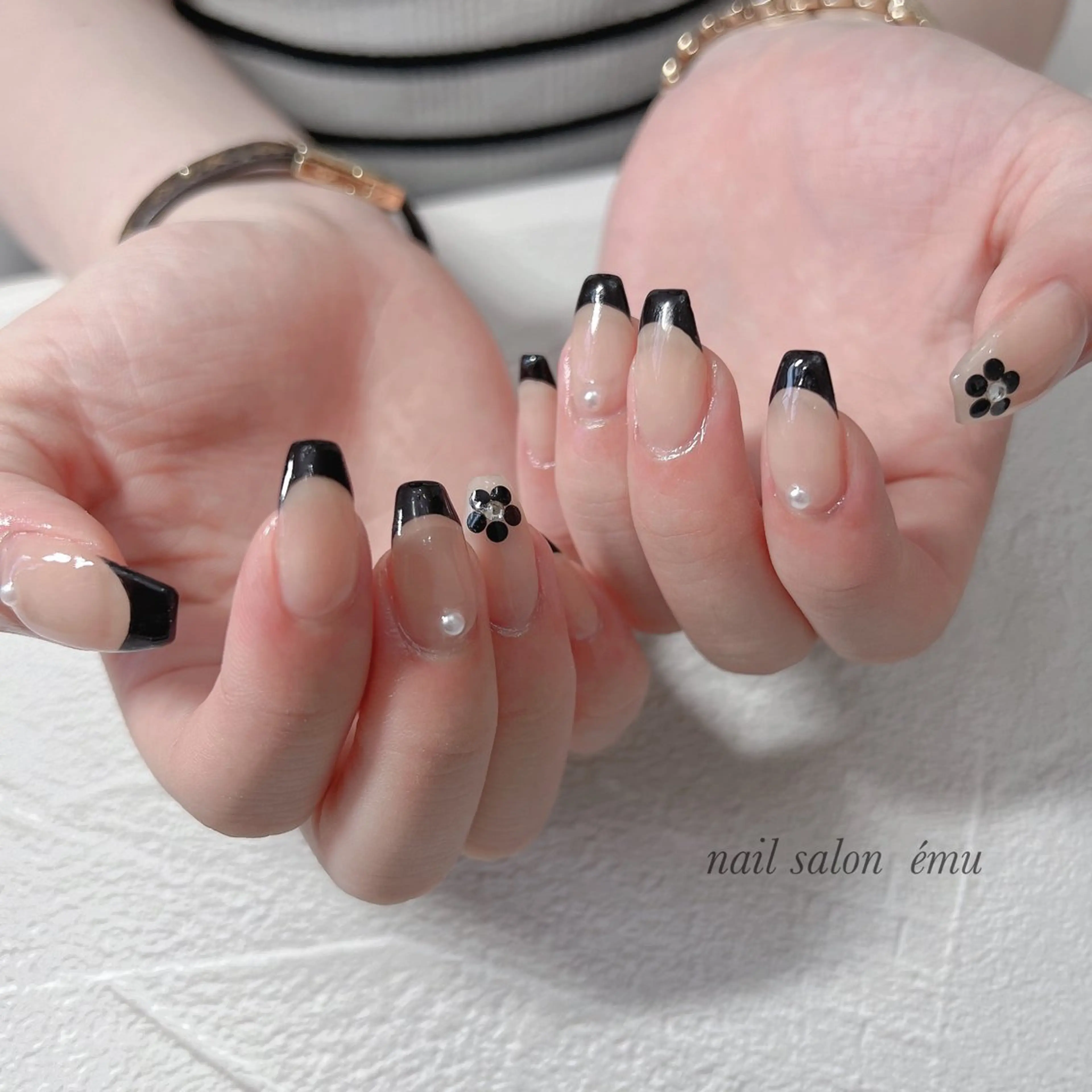 ネイル ハンドネイル nail salon émuのネイルデザイン