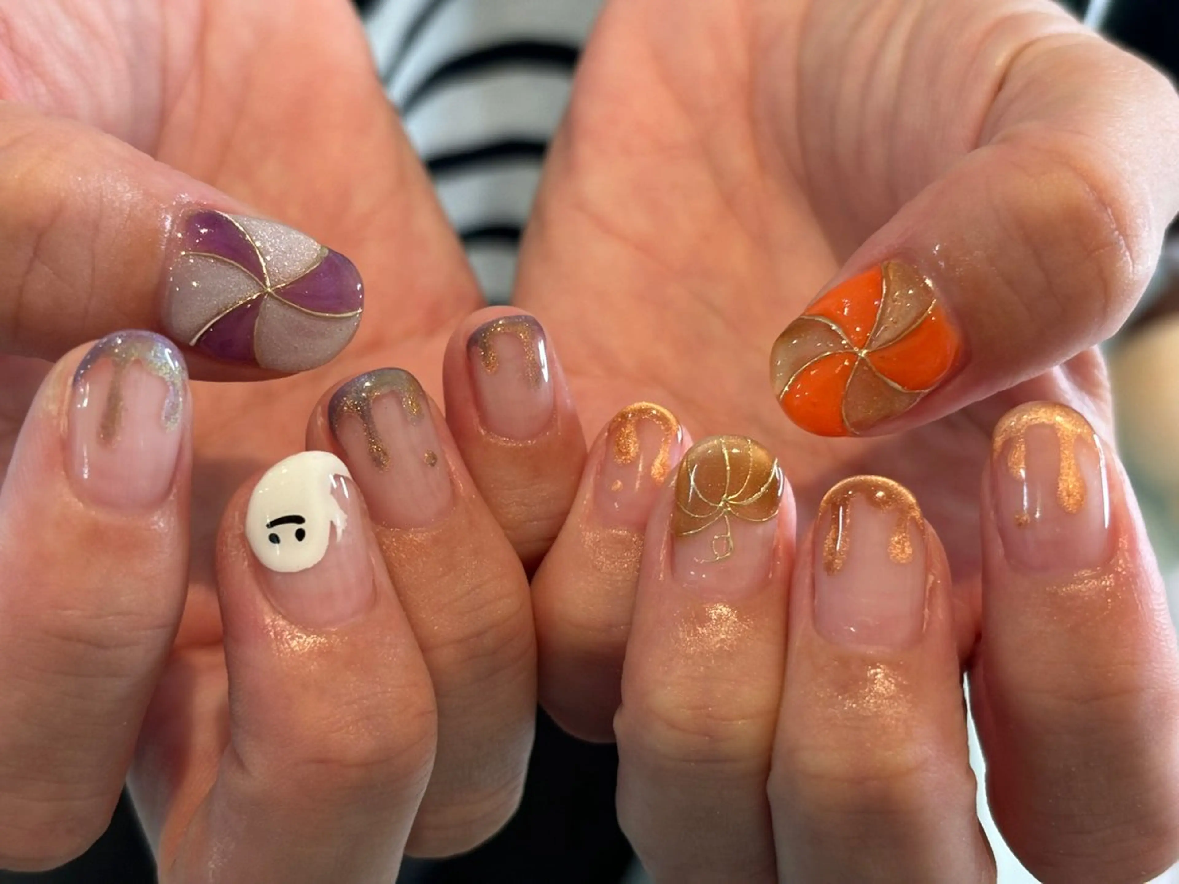 ネイル 持ち込み ハンドネイル charme nailのネイルデザイン