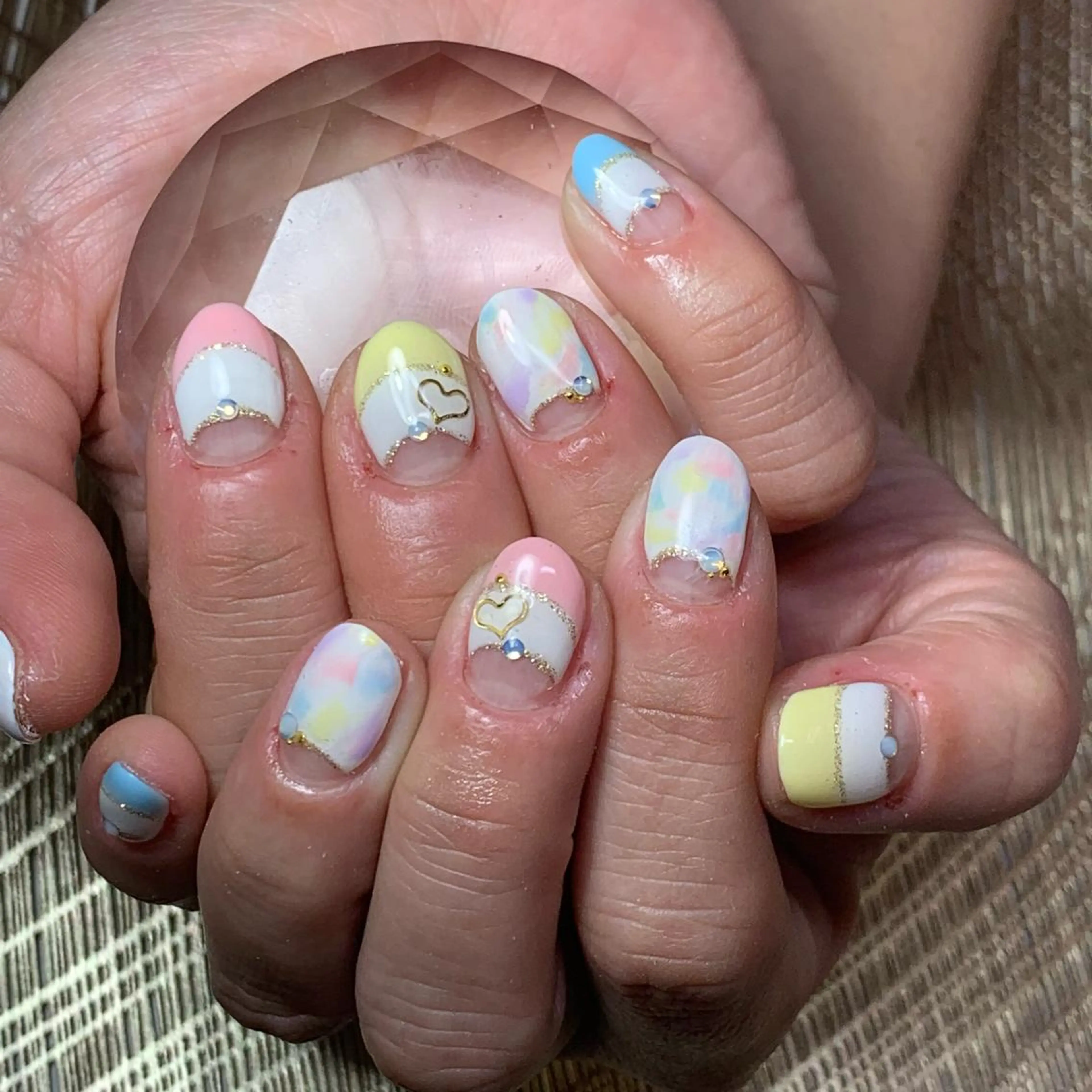 ネイル καρδιά -ｶﾙﾃﾞｨｱ-のネイルデザイン