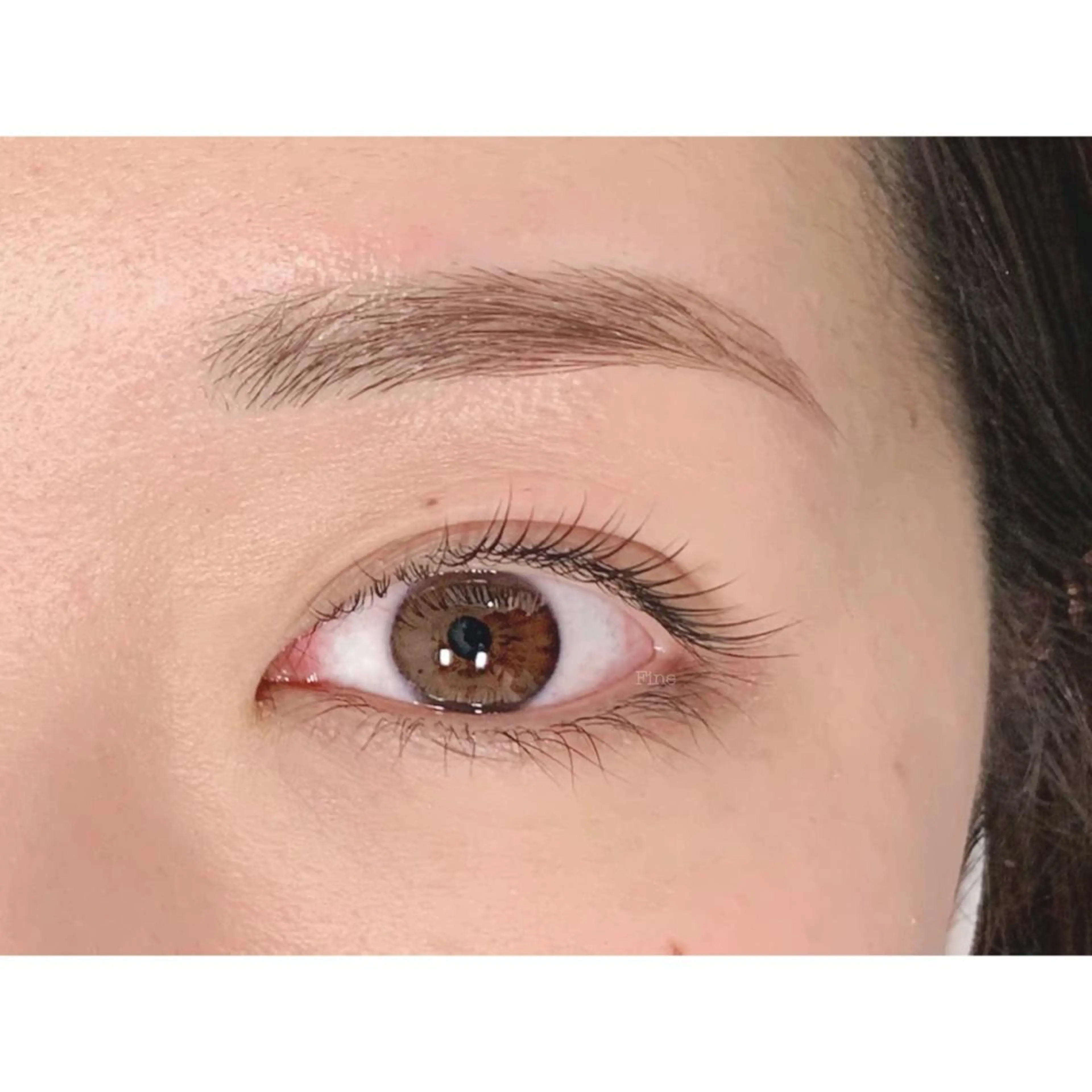 マツエク・マツパ 一重×まつ毛パーマ マツパ Fine eyelas/eyebrow所属・Fine スタッフのマツエク・マツパデザイン
