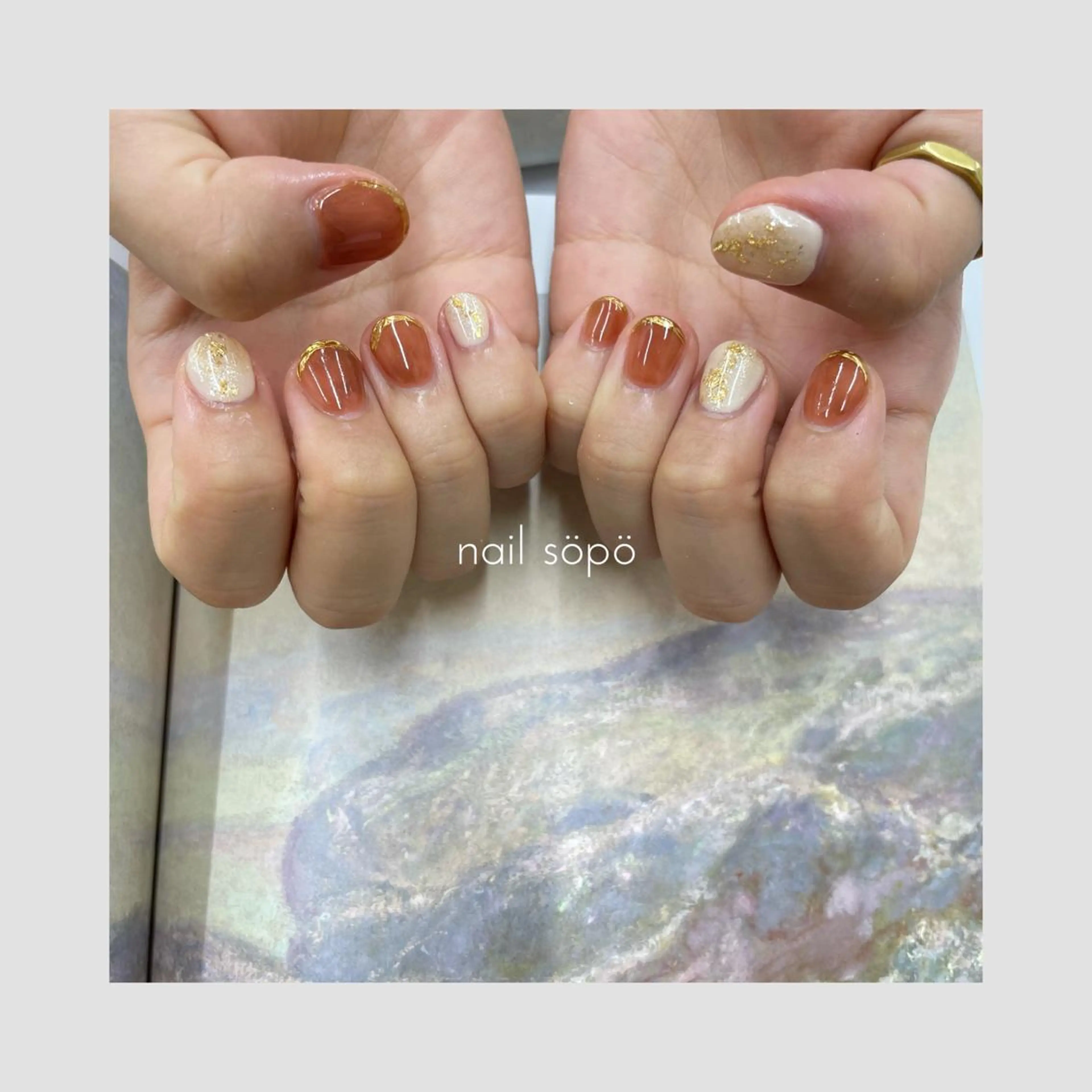 ネイル 自由が丘✳︎奥沢 nail söpöのネイルデザイン