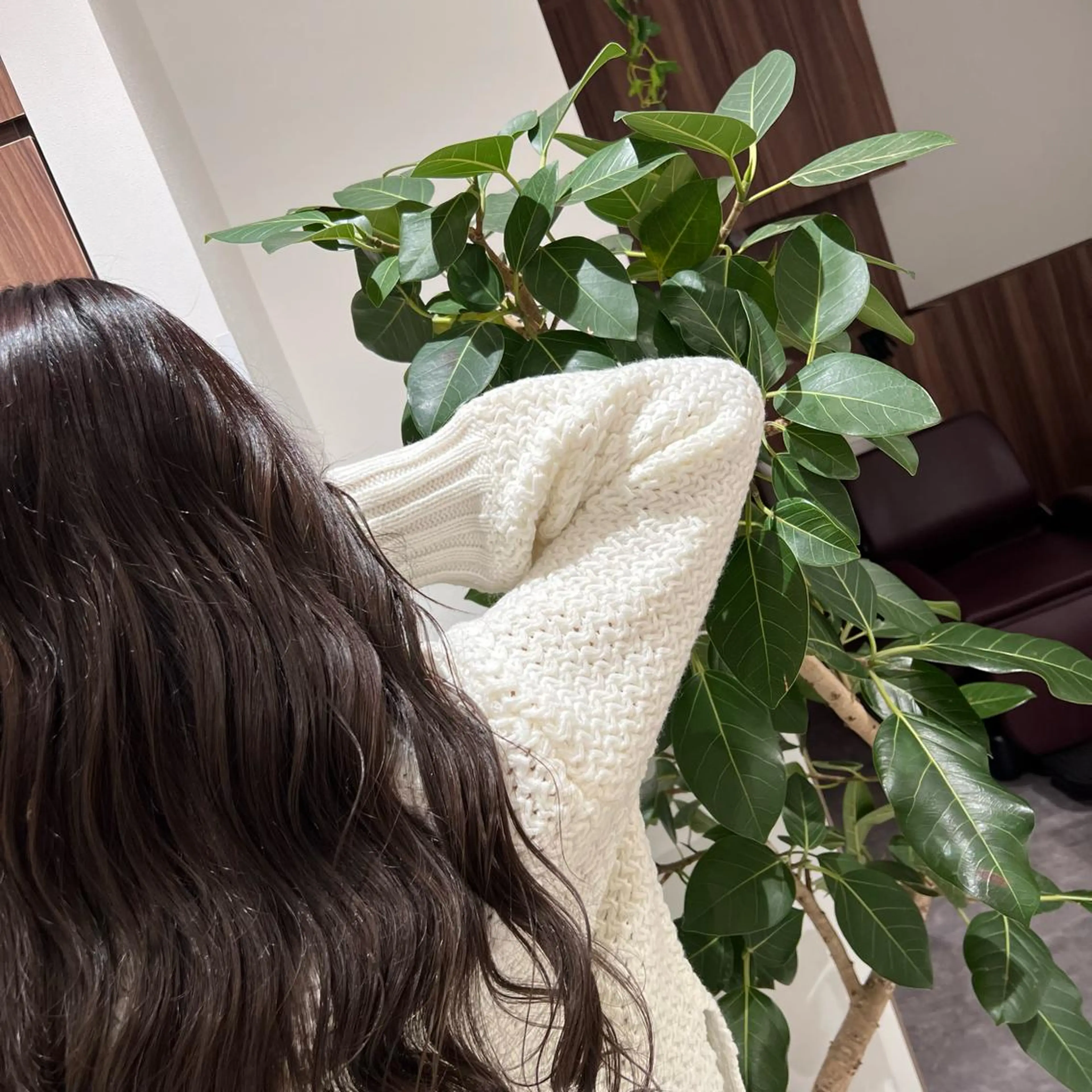 ロング カラー ヘアアレンジ 小白井 由美のヘアスタイル