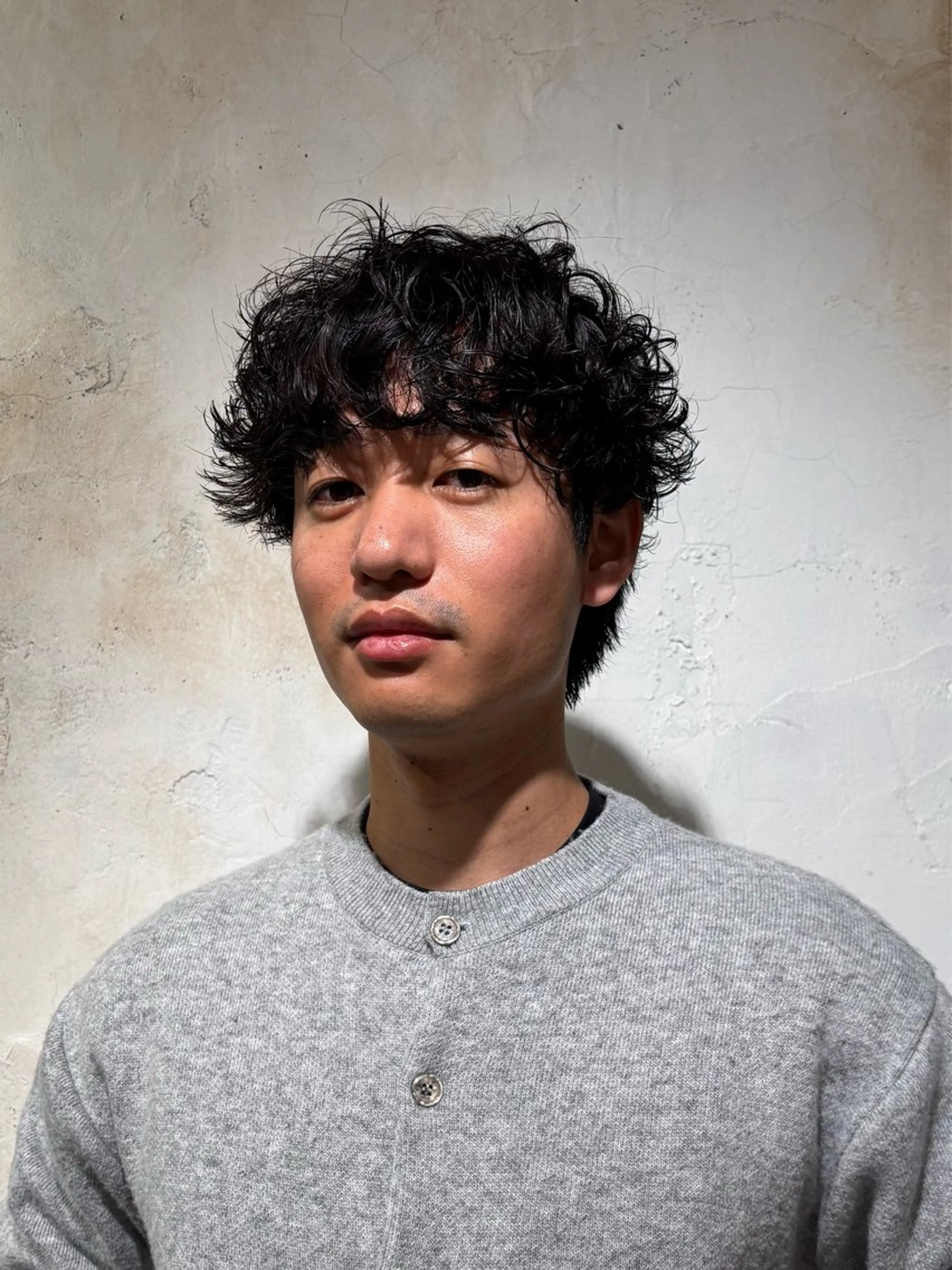 ◆メンズプラン◆【カット+ツイストorスパイラル＋炭酸シャンプー+眉カット】の写真