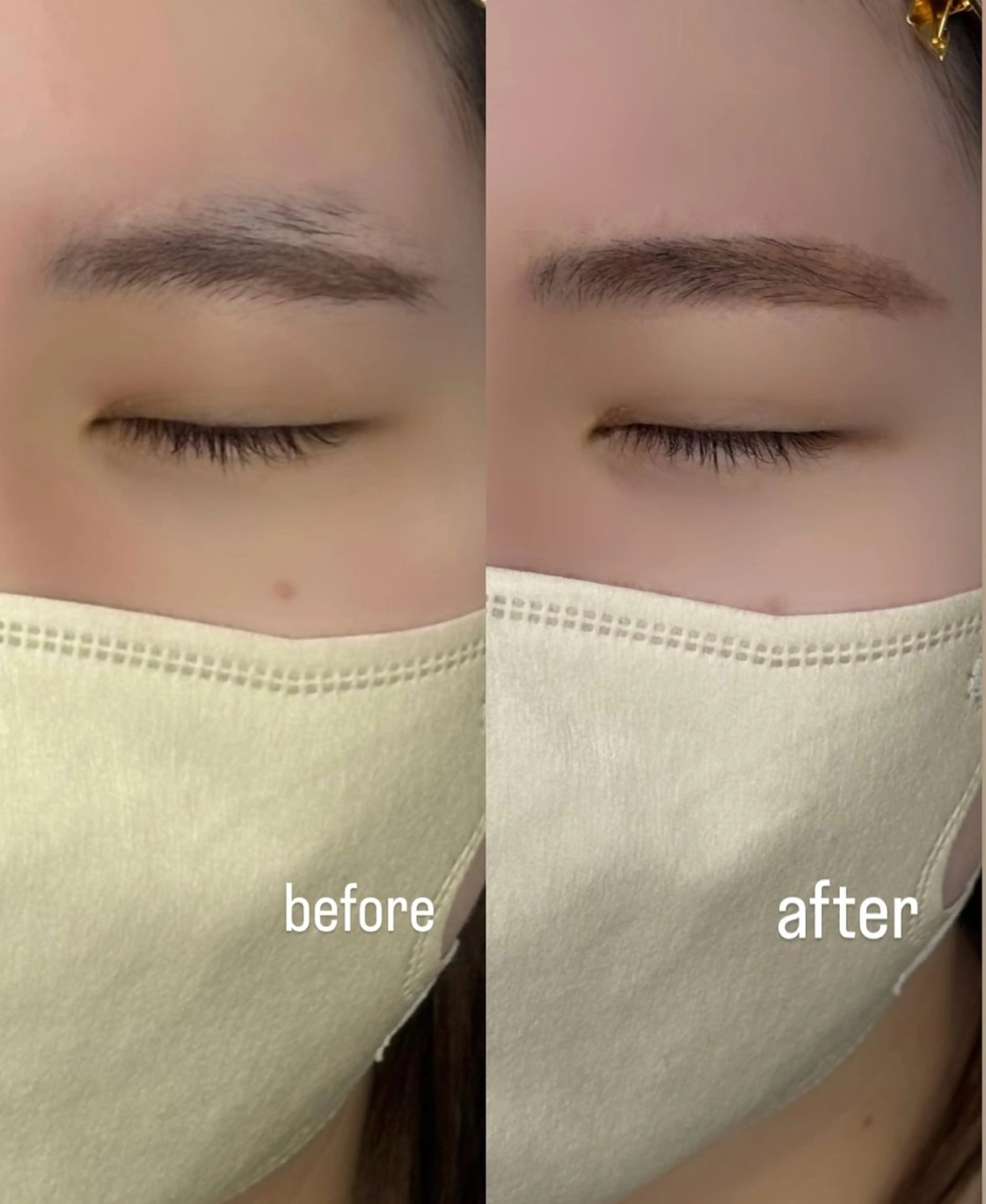 アイブロウ putihTidur 二村乃愛の眉毛・アイブロウイメージ