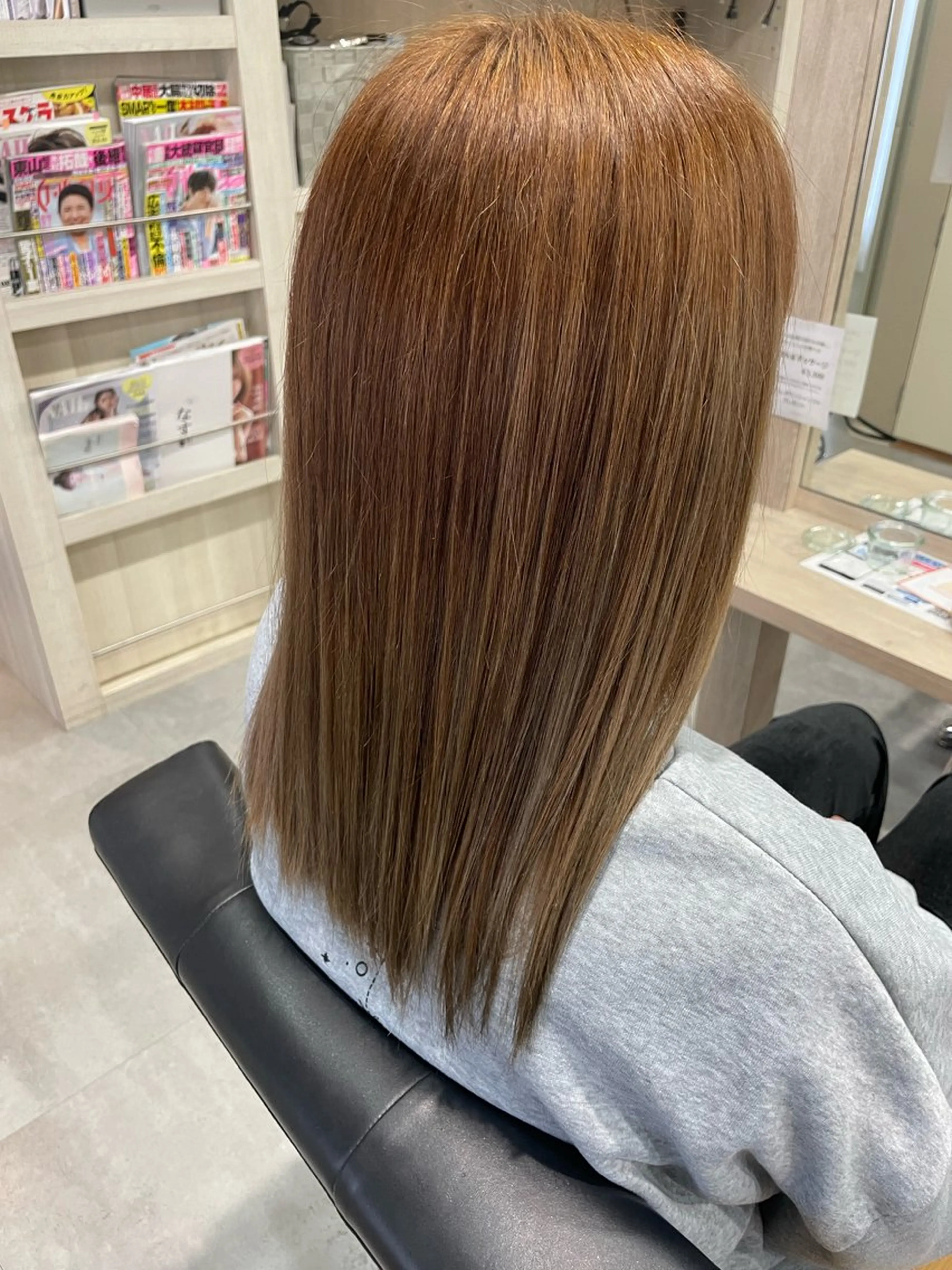 カラー 村上 ななみのヘアスタイル
