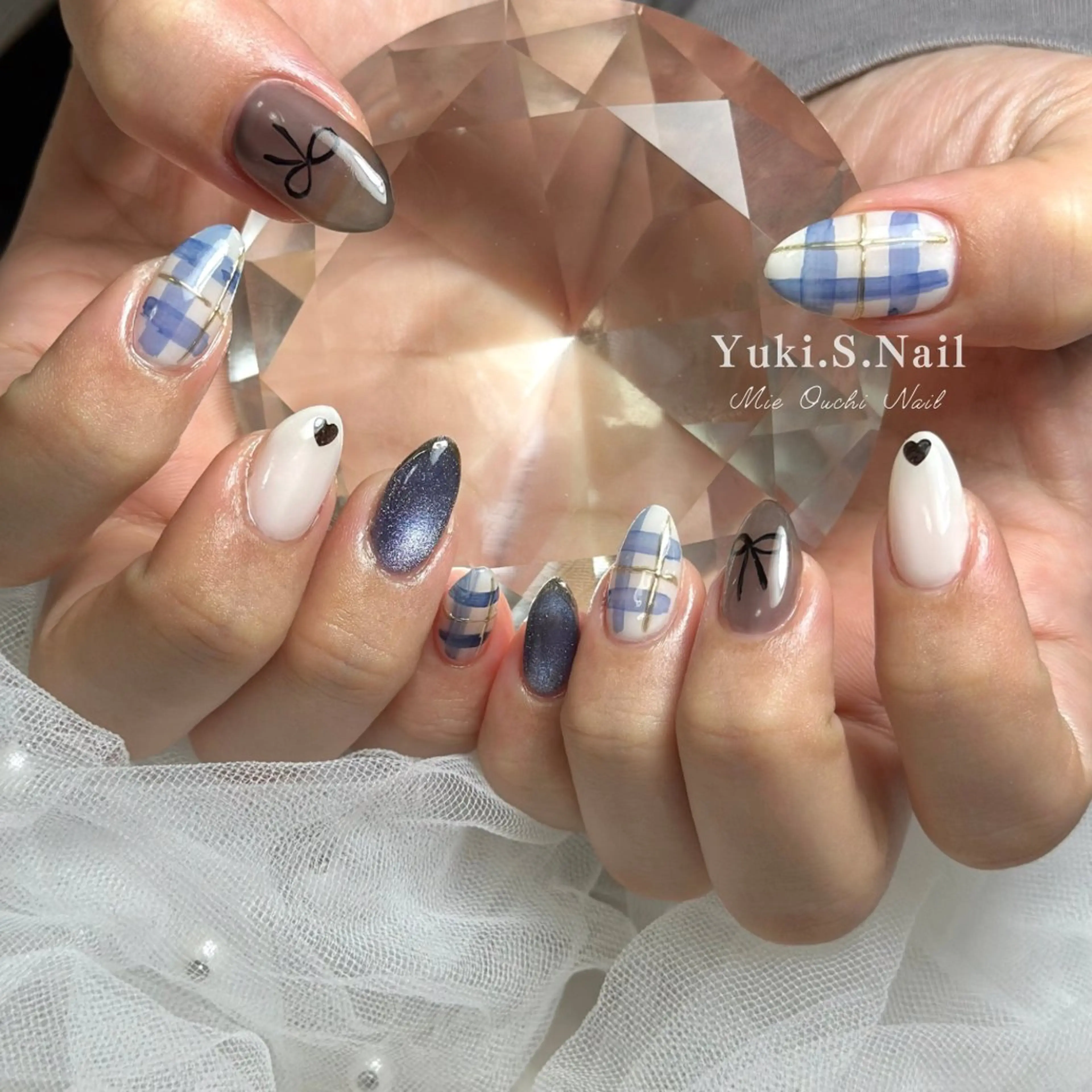 ショート ハンドネイル Yuki S.Nailのネイルデザイン
