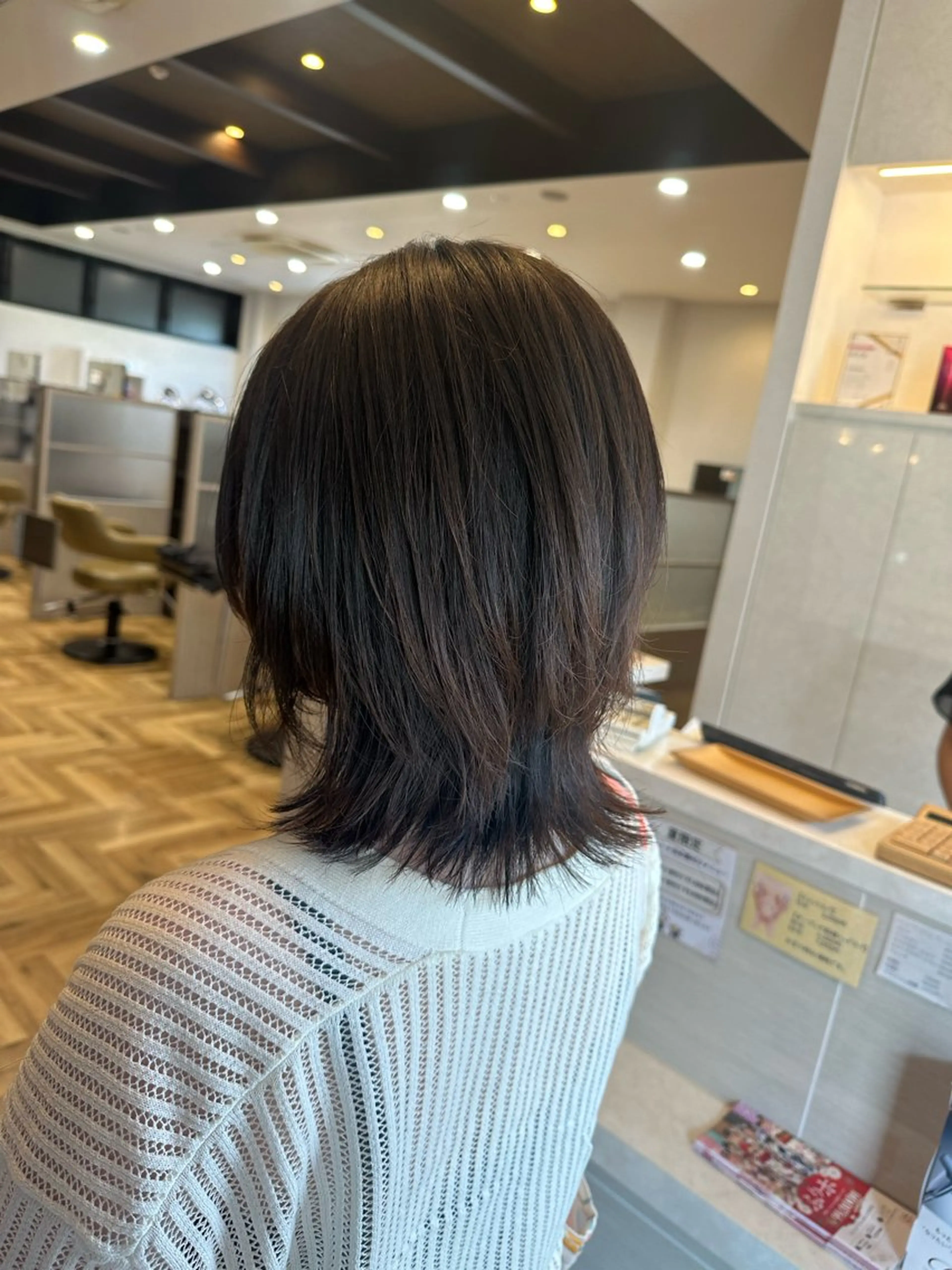 ミディアム ウルフカット arl 豊田店のヘアスタイル