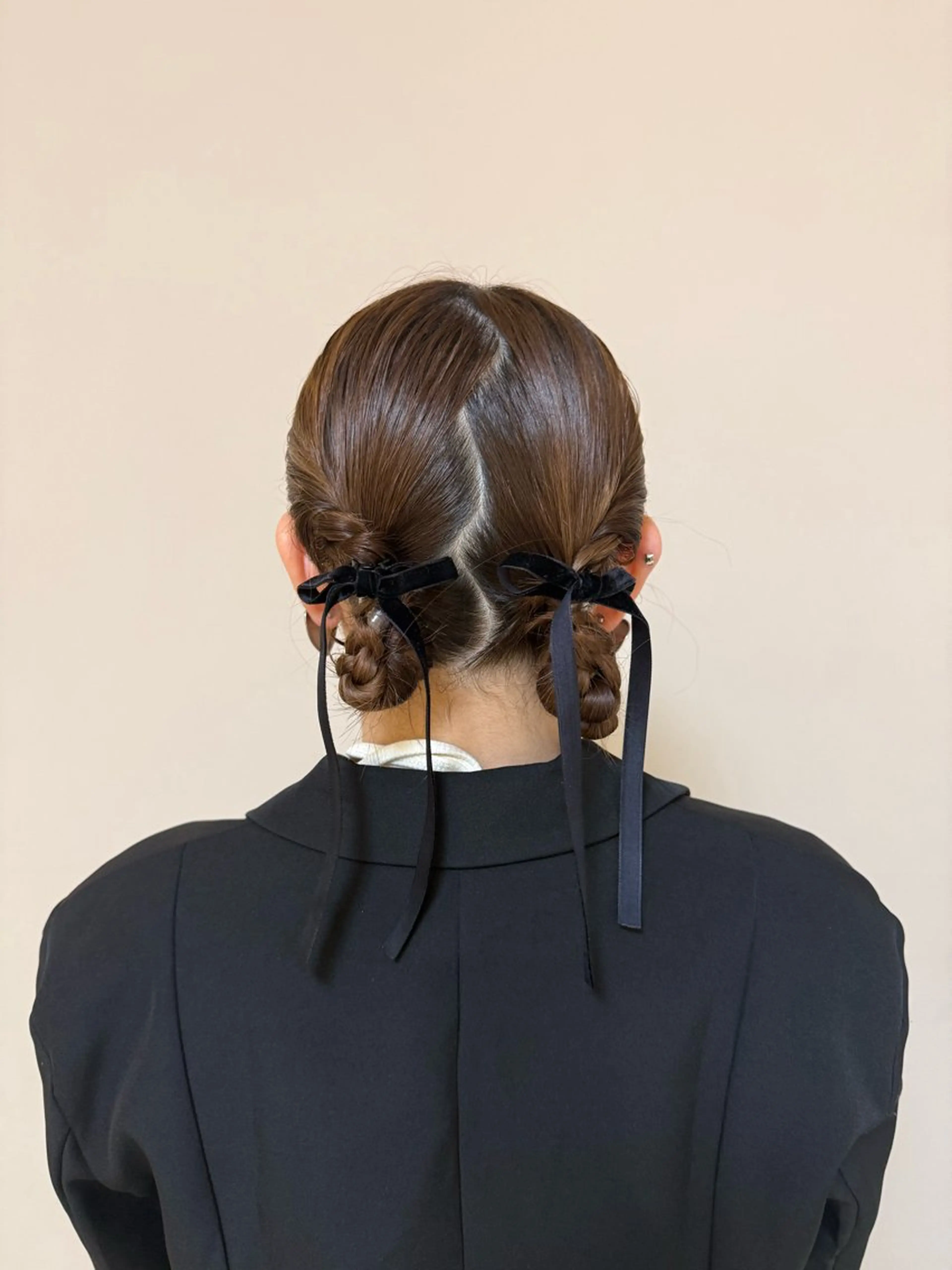 ヘアアレンジ ハイトーンベージュ カラー/さら🎀のヘアスタイル