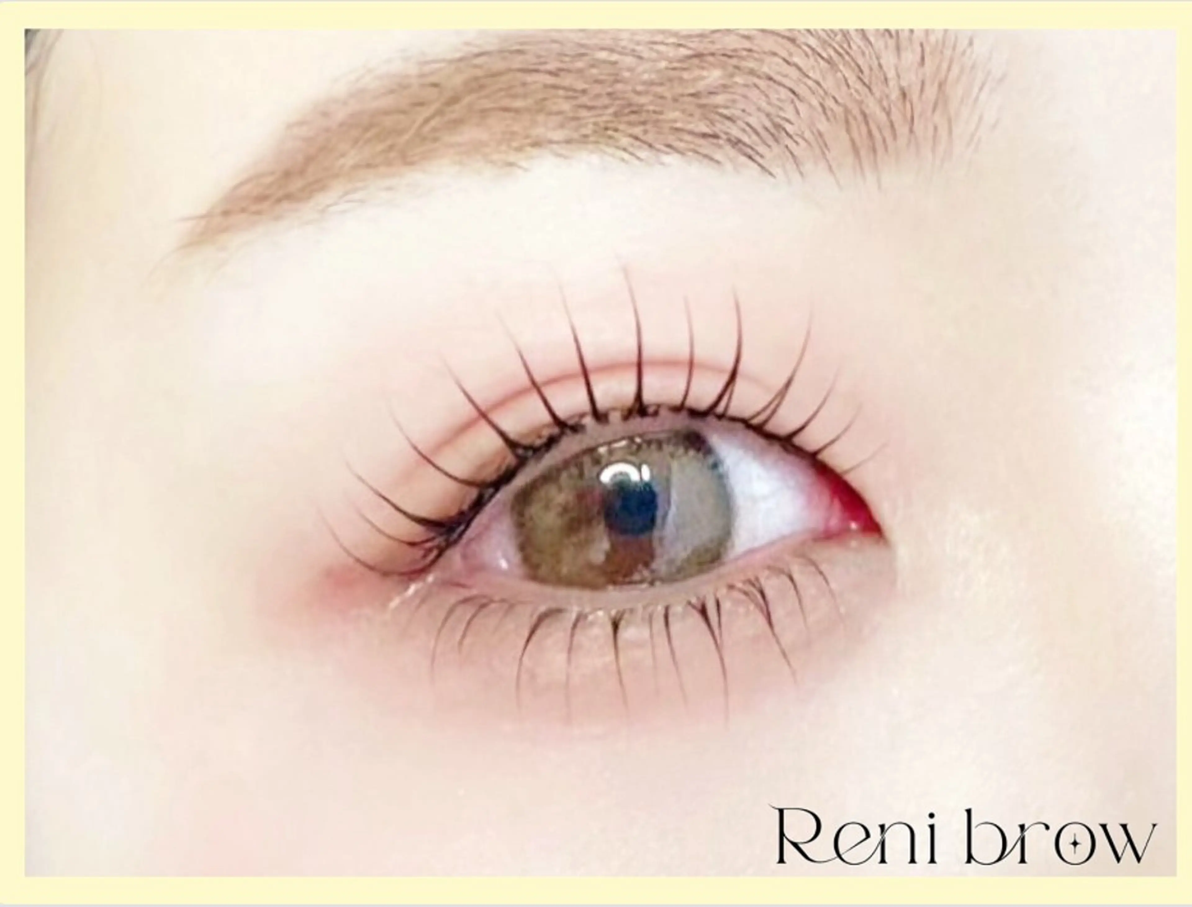 マツエク・マツパ Renibrow中山 文月のマツエク・マツパデザイン