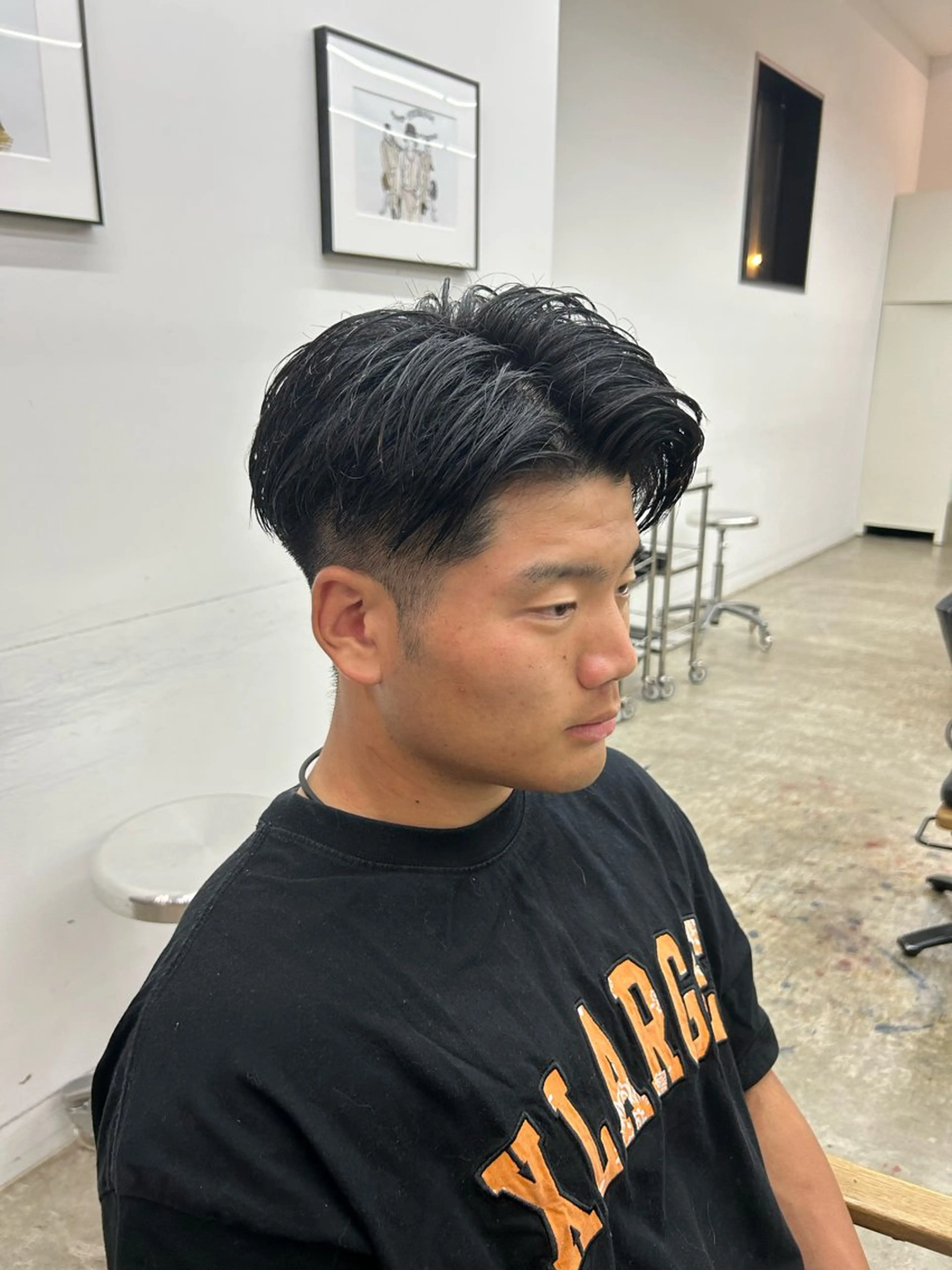 ショート メンズ 佐々木 大地のヘアスタイル