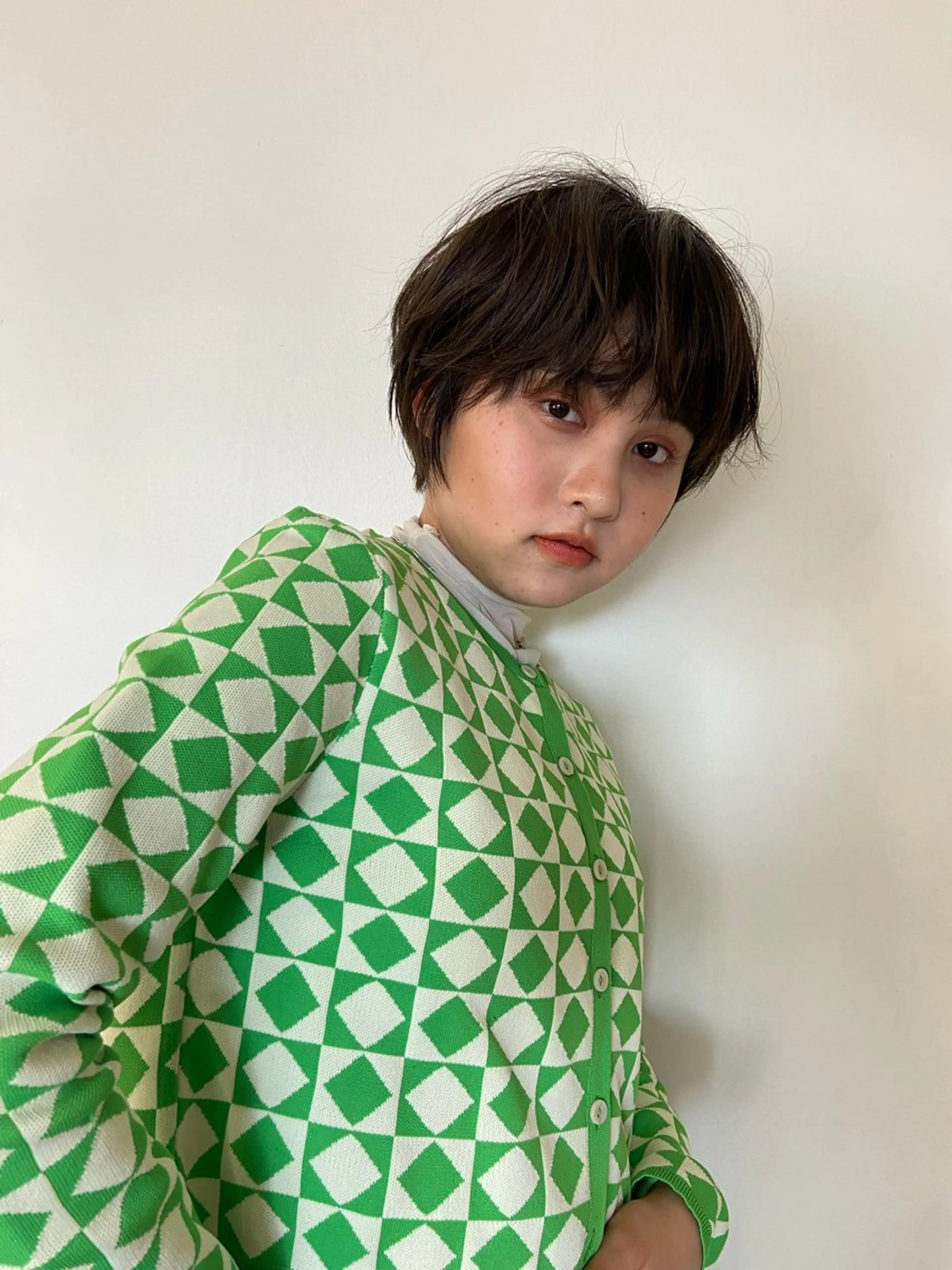 ショート ボブパーマ／アレンジ Onのヘアスタイル